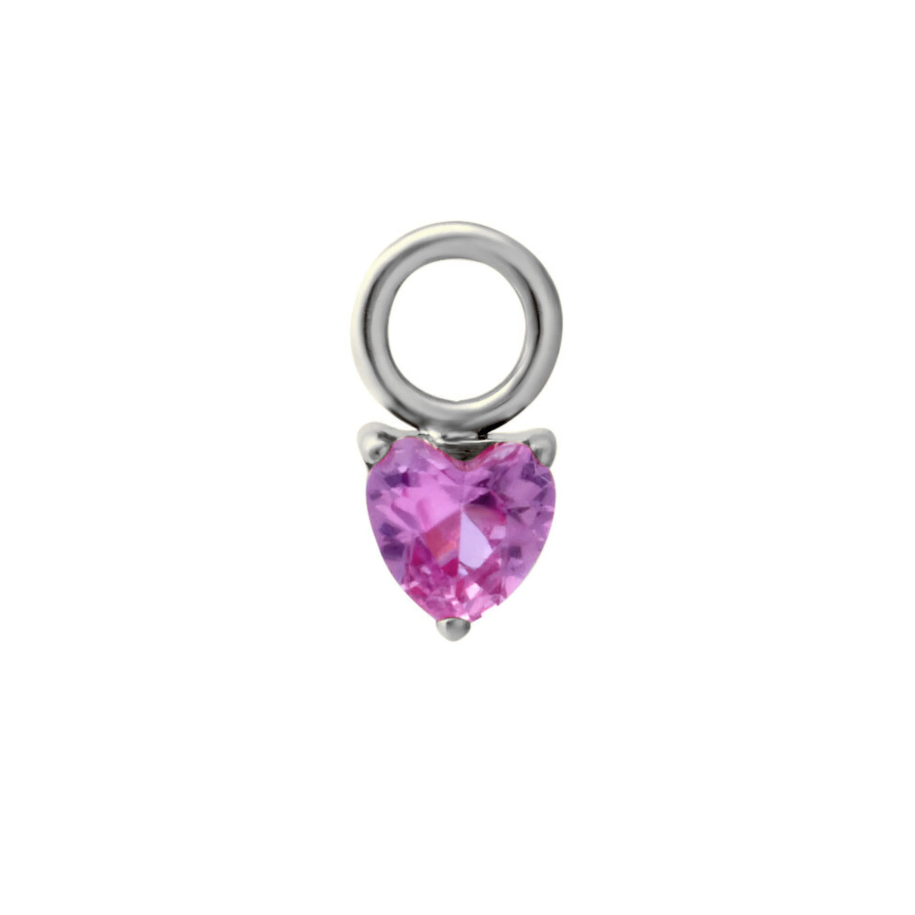 Amourette Hoop Charm - Rose - Image 6