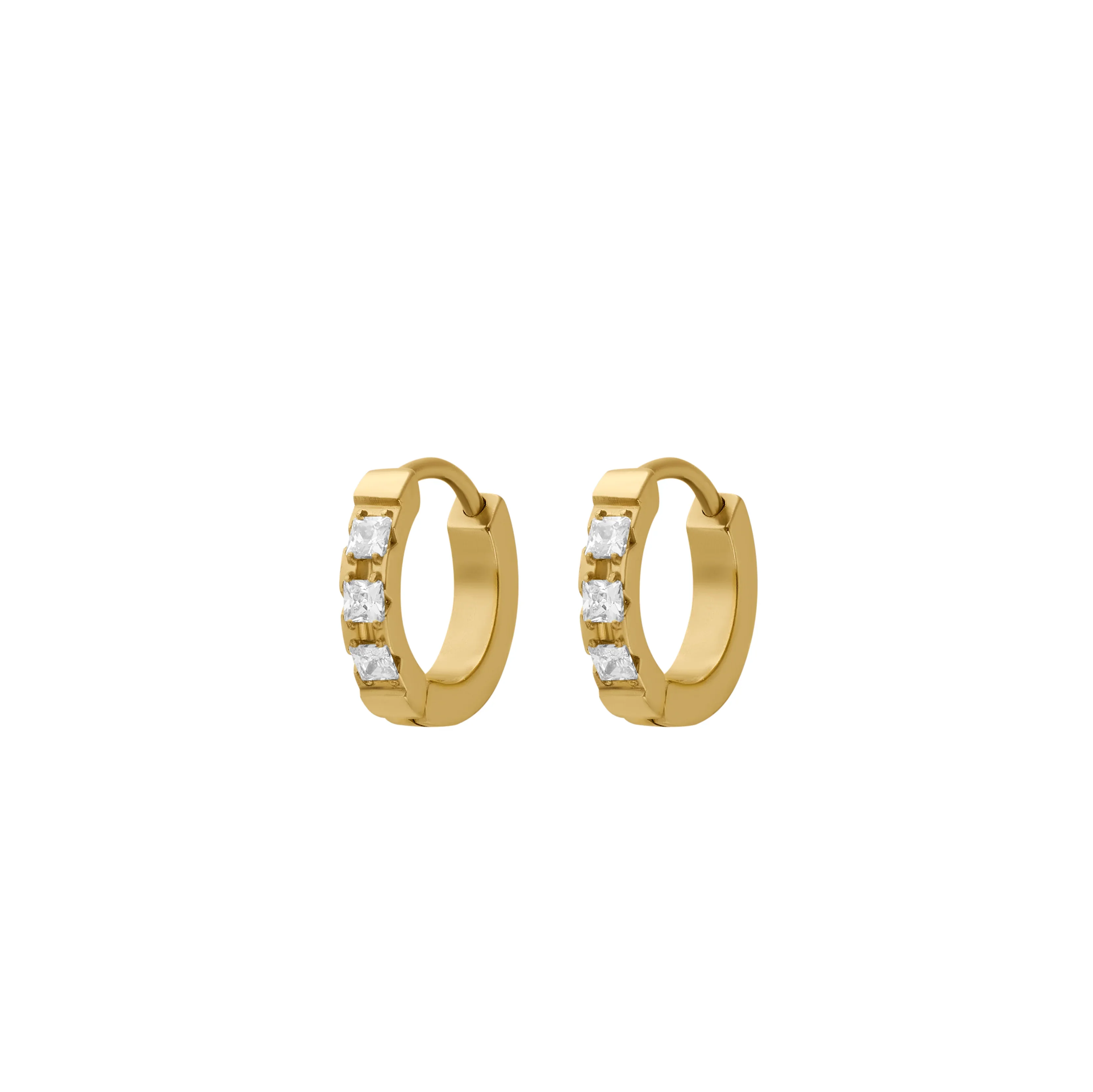 Apricity Titanium Hoops