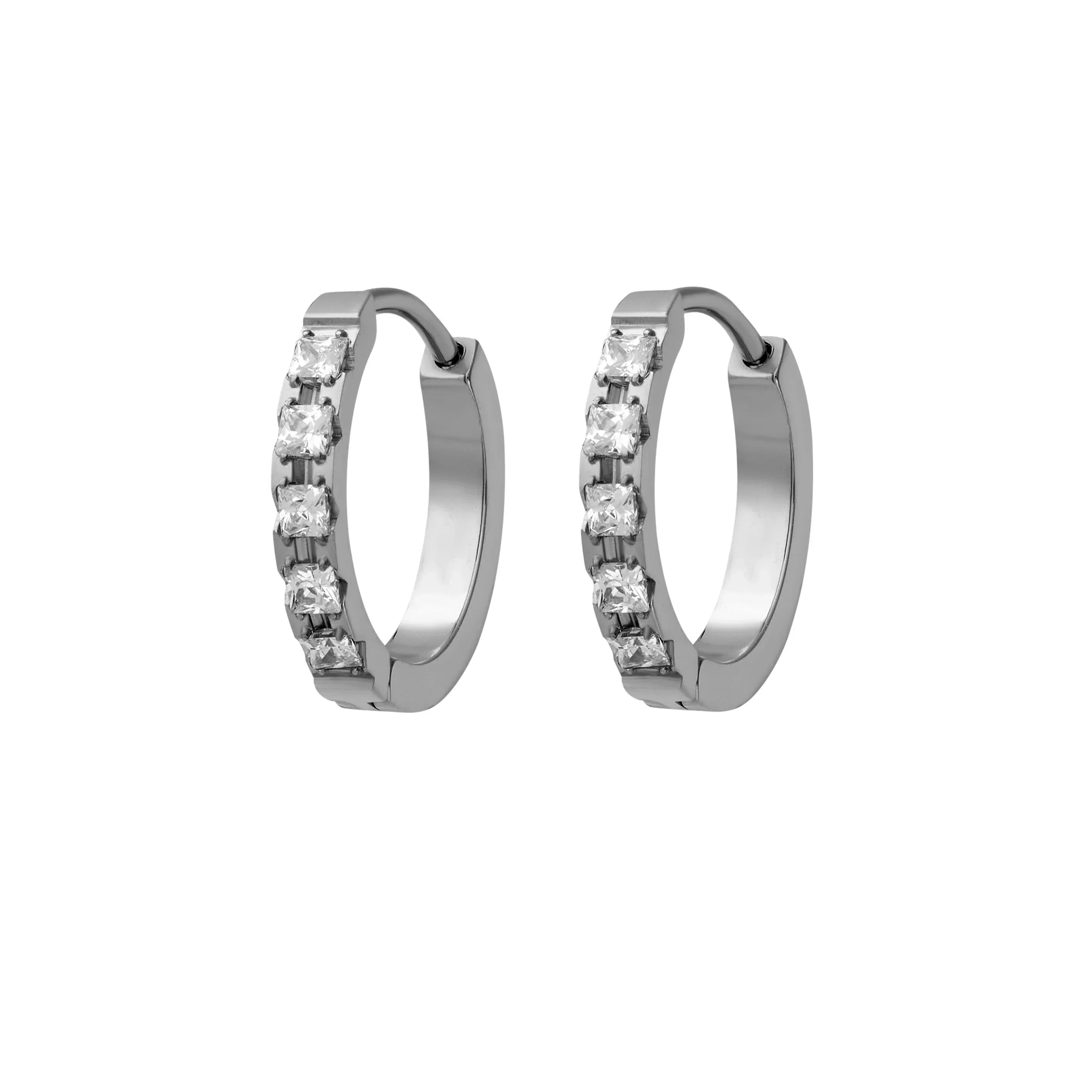 Apricity Titanium Hoops - Image 10