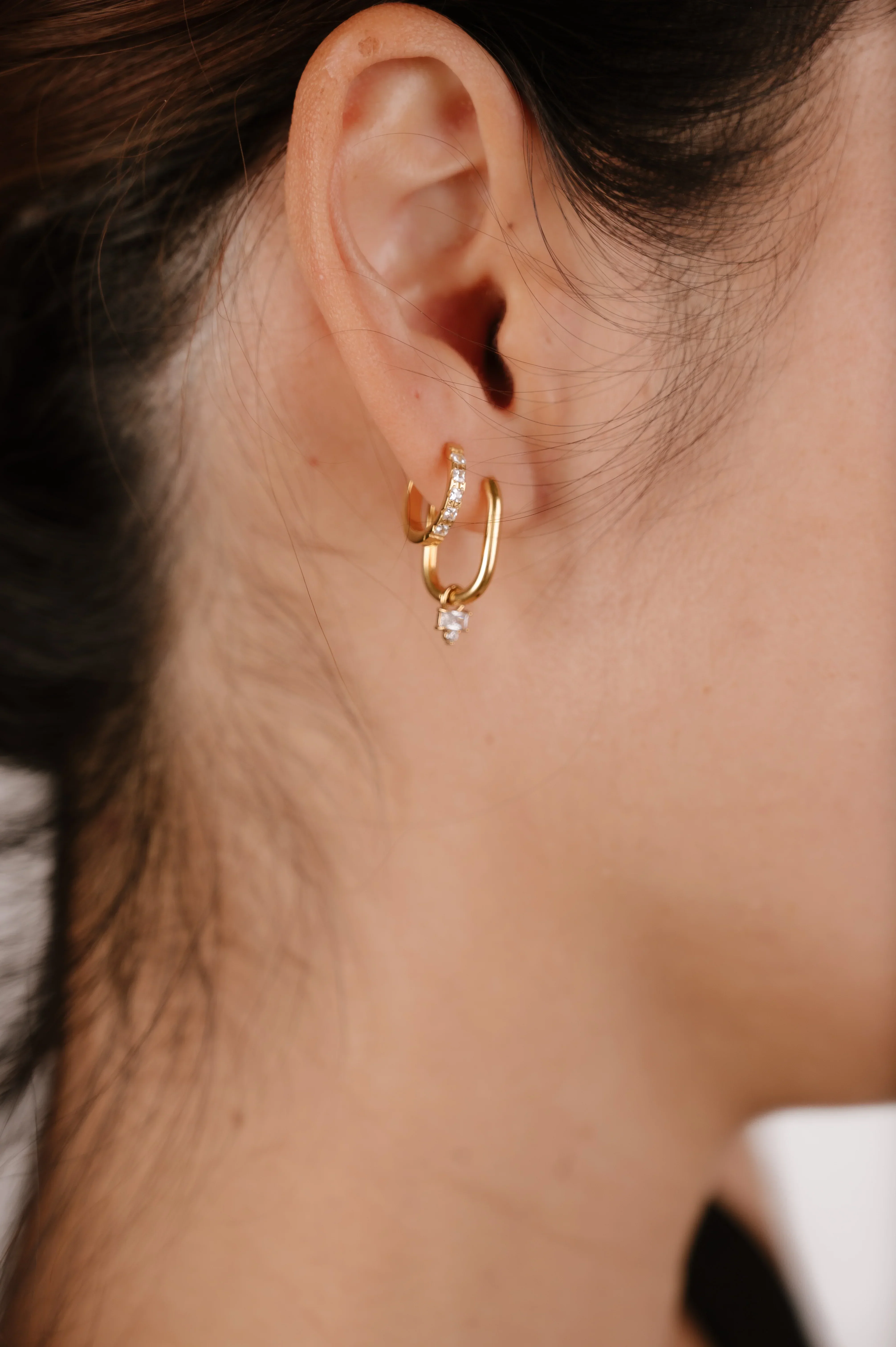 Apricity Titanium Hoops - Image 4