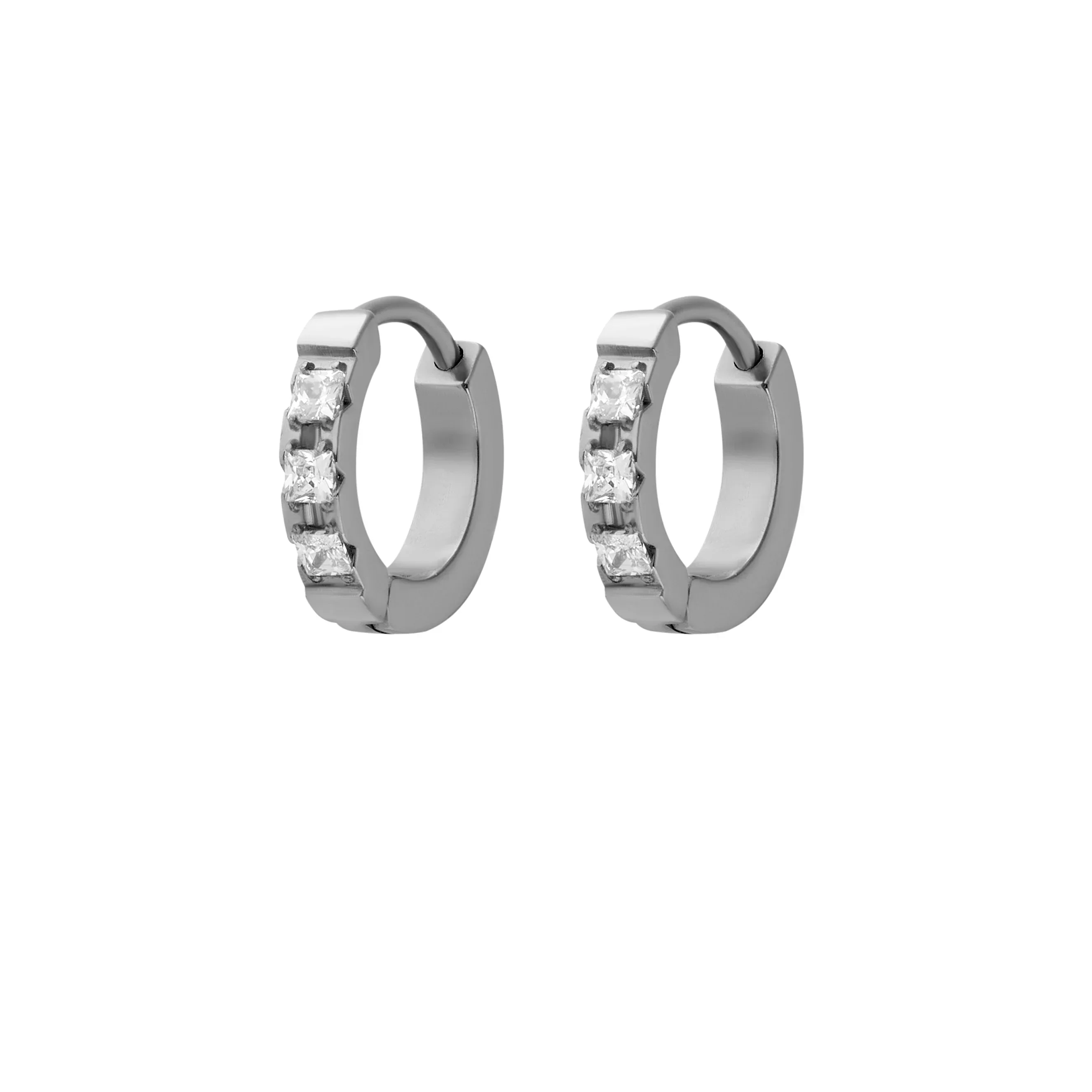 Apricity Titanium Hoops - Image 9