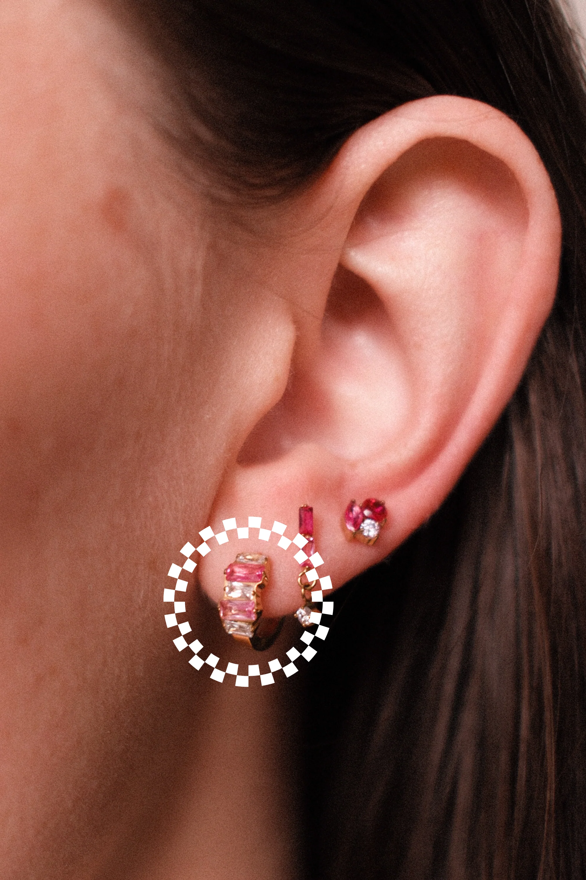 Aurora Titanium Hoops - Image 2
