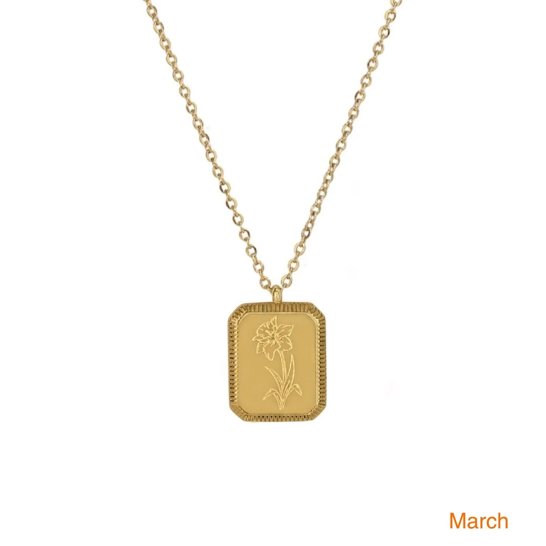 Birth Flower Necklace - Image 10