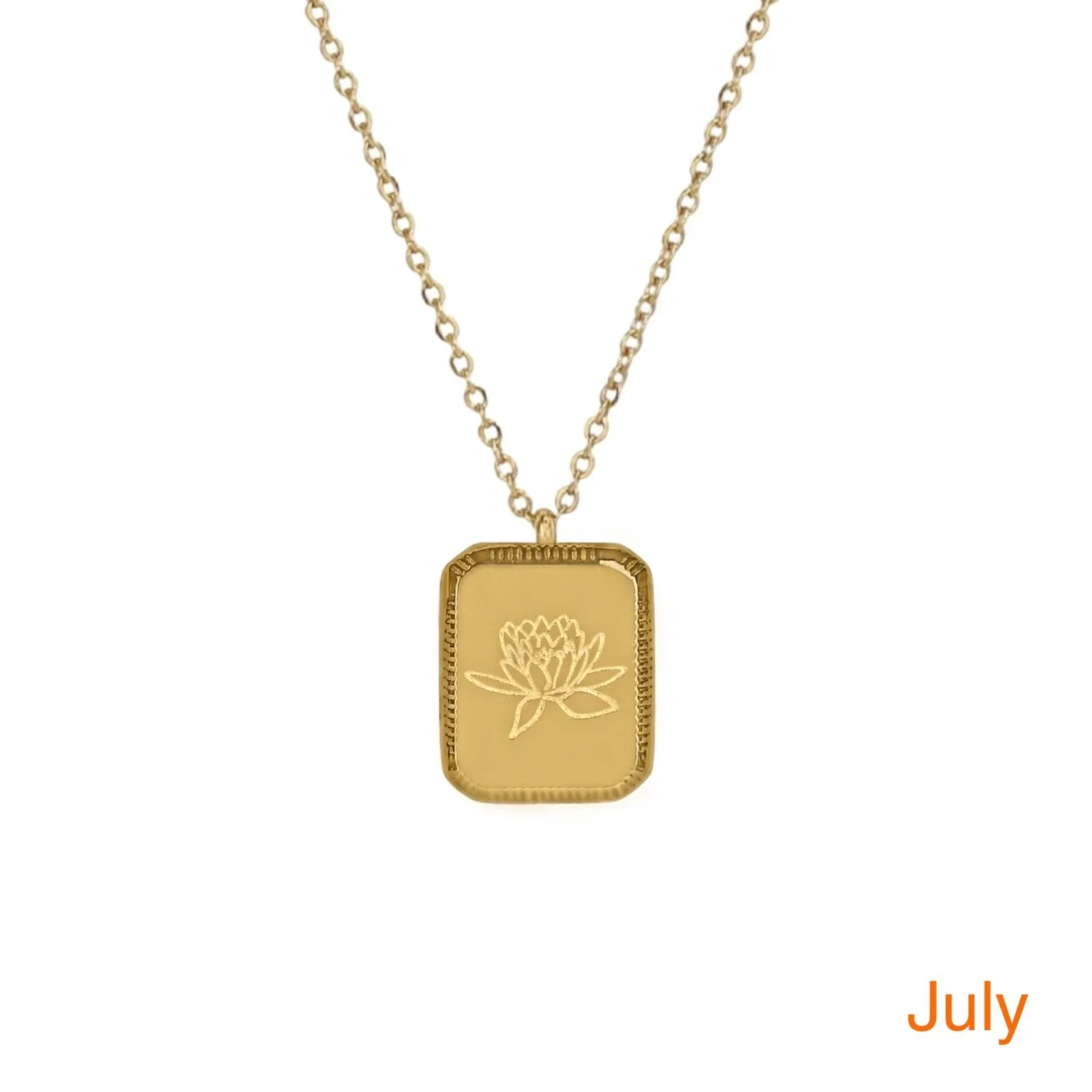 Birth Flower Necklace - Image 14