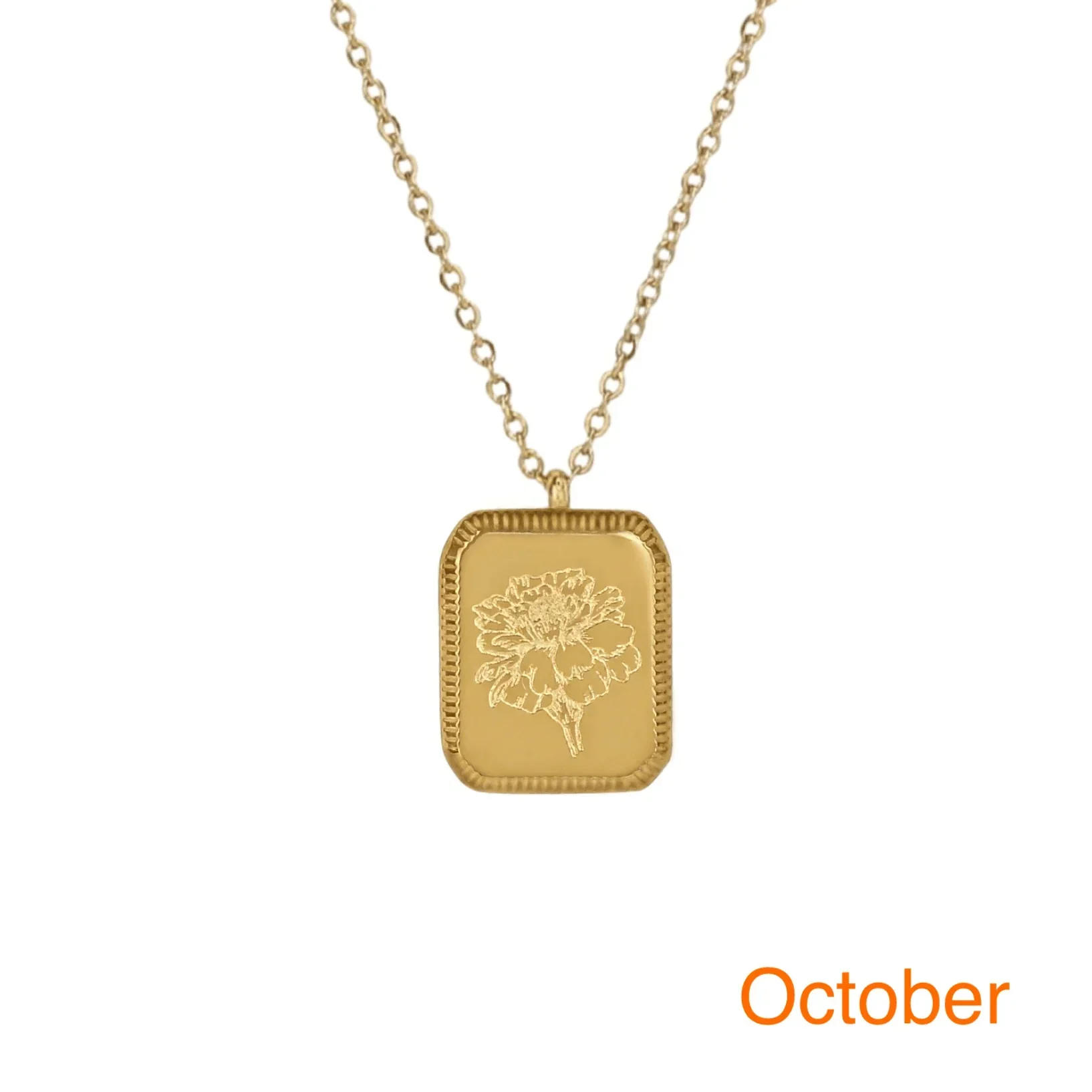 Birth Flower Necklace - Image 17