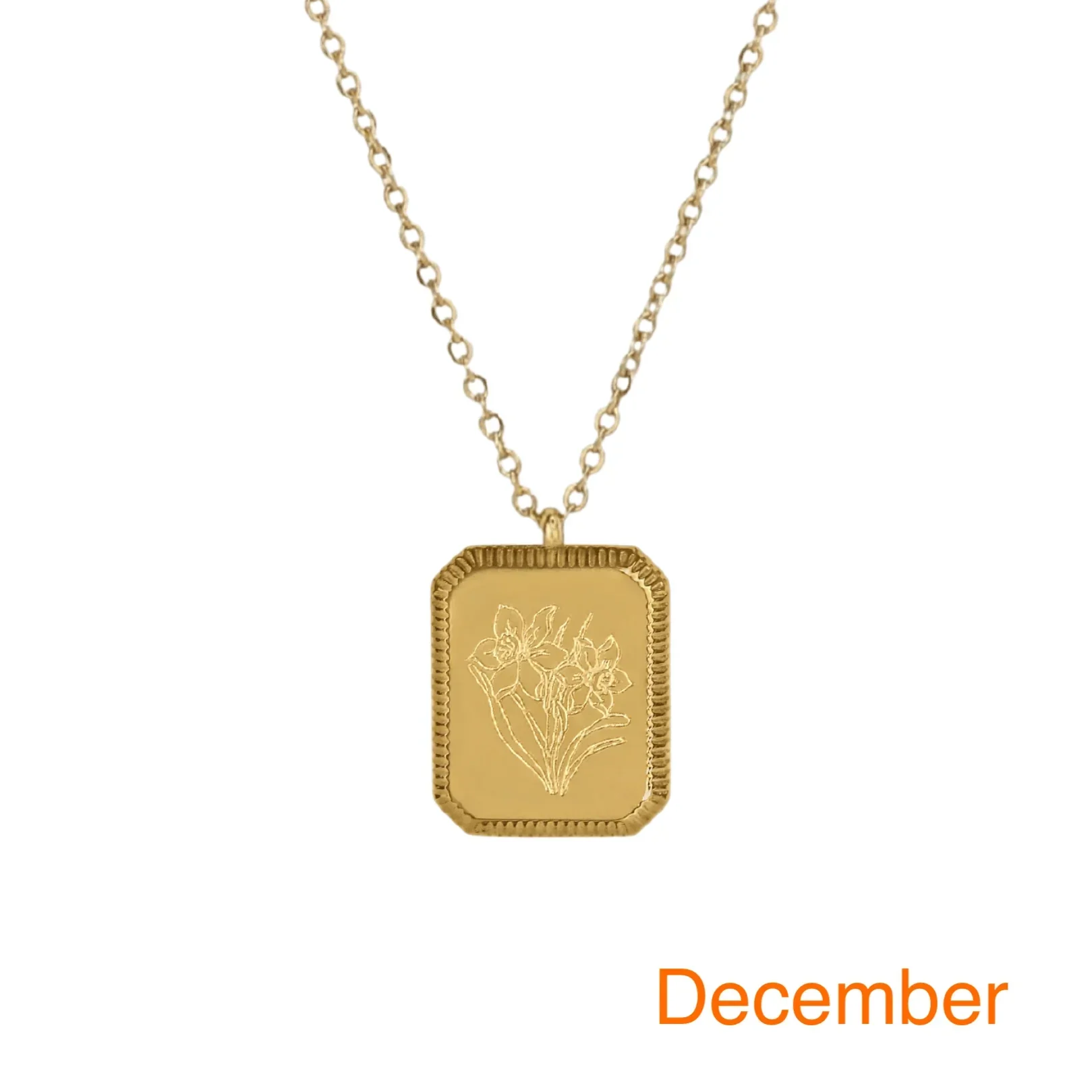 Birth Flower Necklace - Image 19