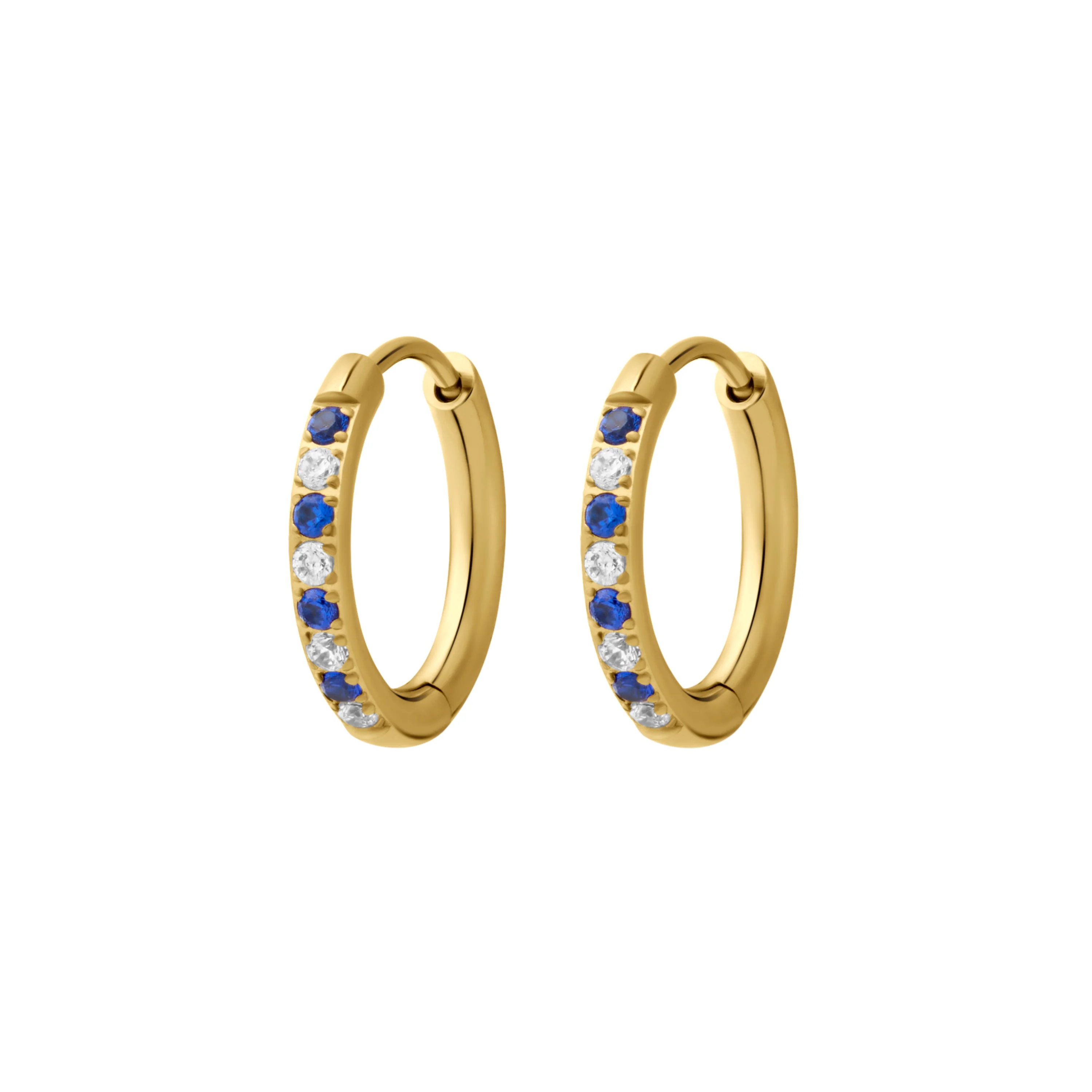 Blue Hour Titanium Celestial Hoops - Image 2
