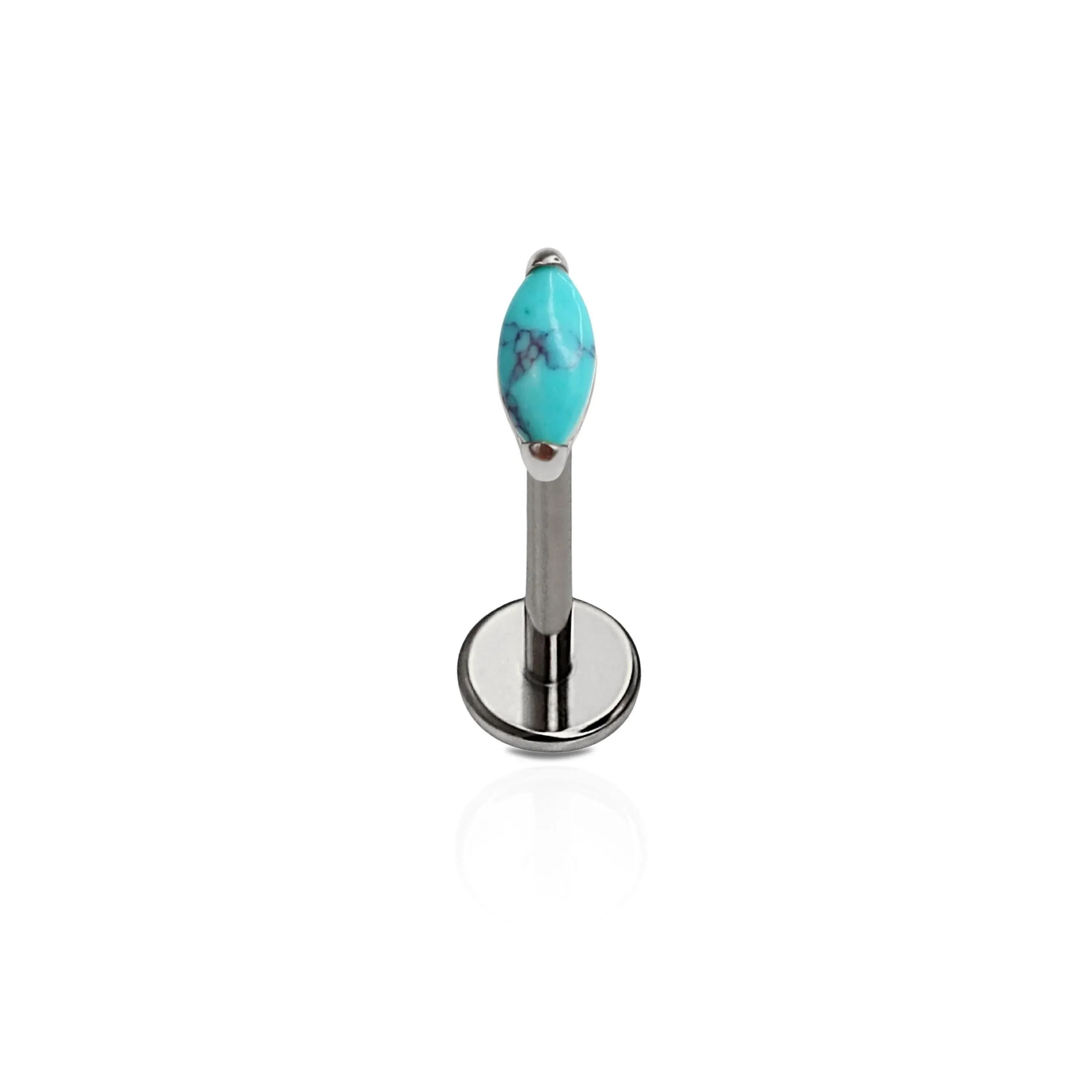 Blue Skies Marquise Flat Back Stud - Image 7