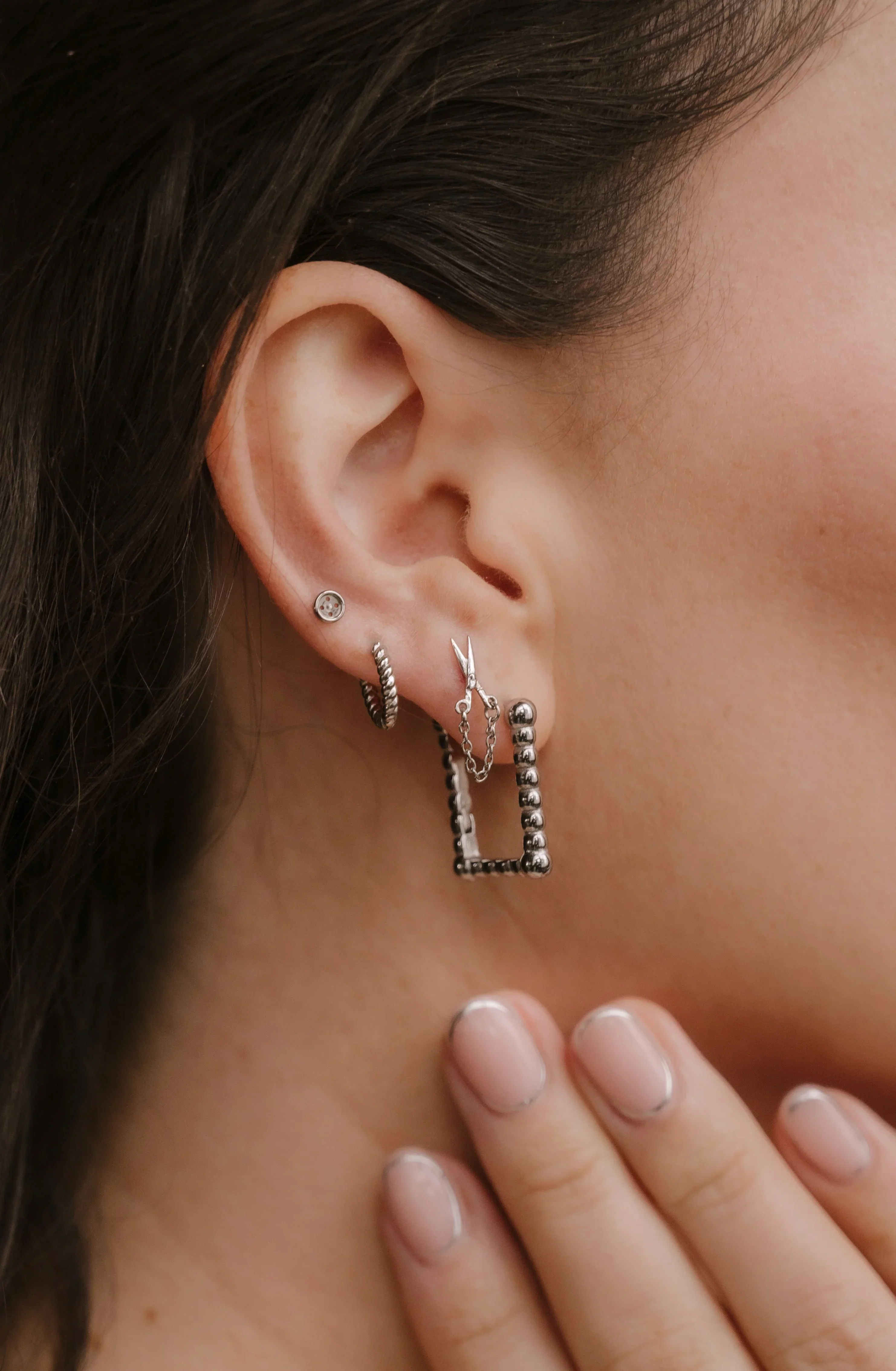 Button Flat Back Stud - Image 3