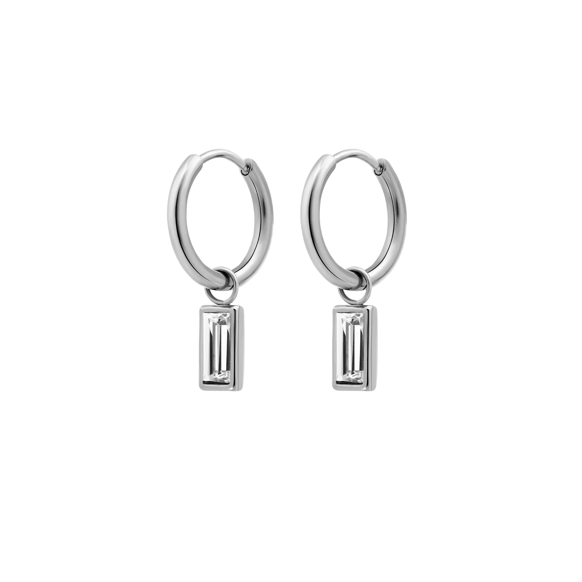 "Can I Keep You?" Gem Hoops - Image 6