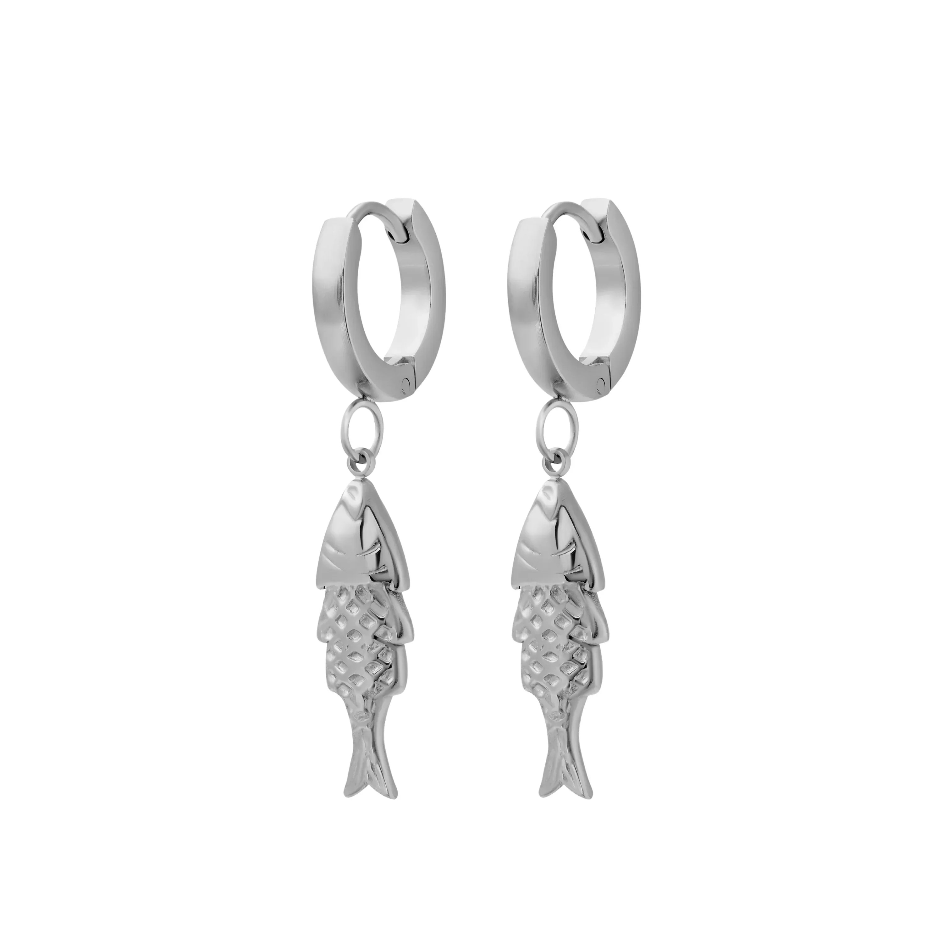 Catch-of-the-Day Charm Hoops - Image 4