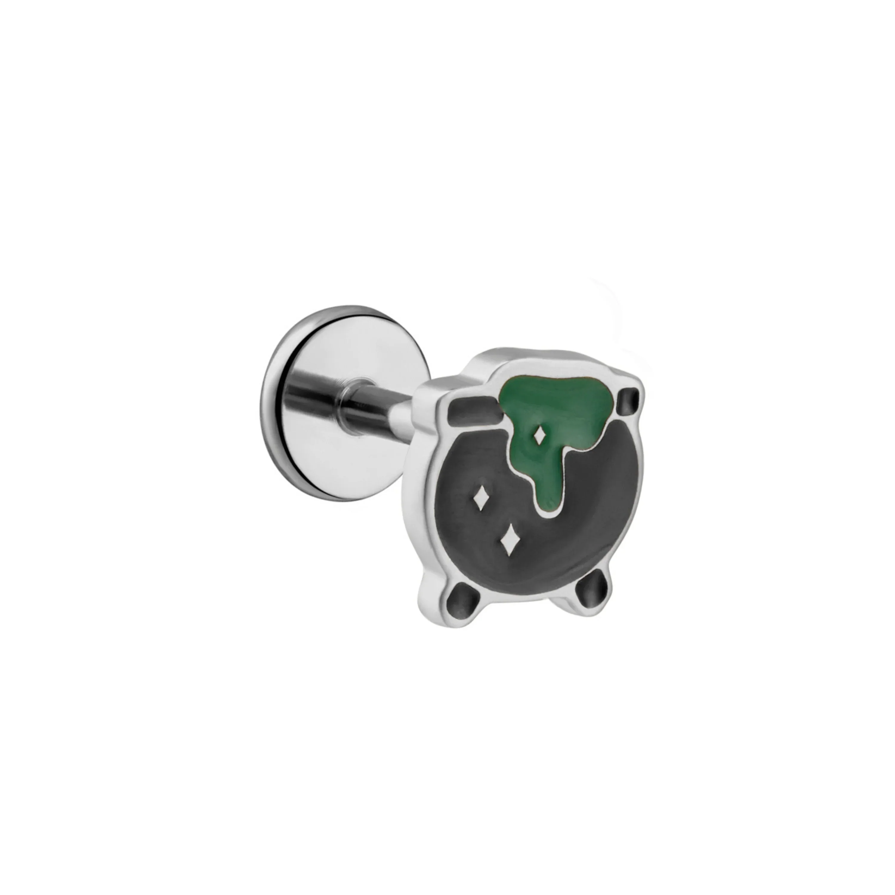 Cauldron Enamel Flat Back Stud - Image 6