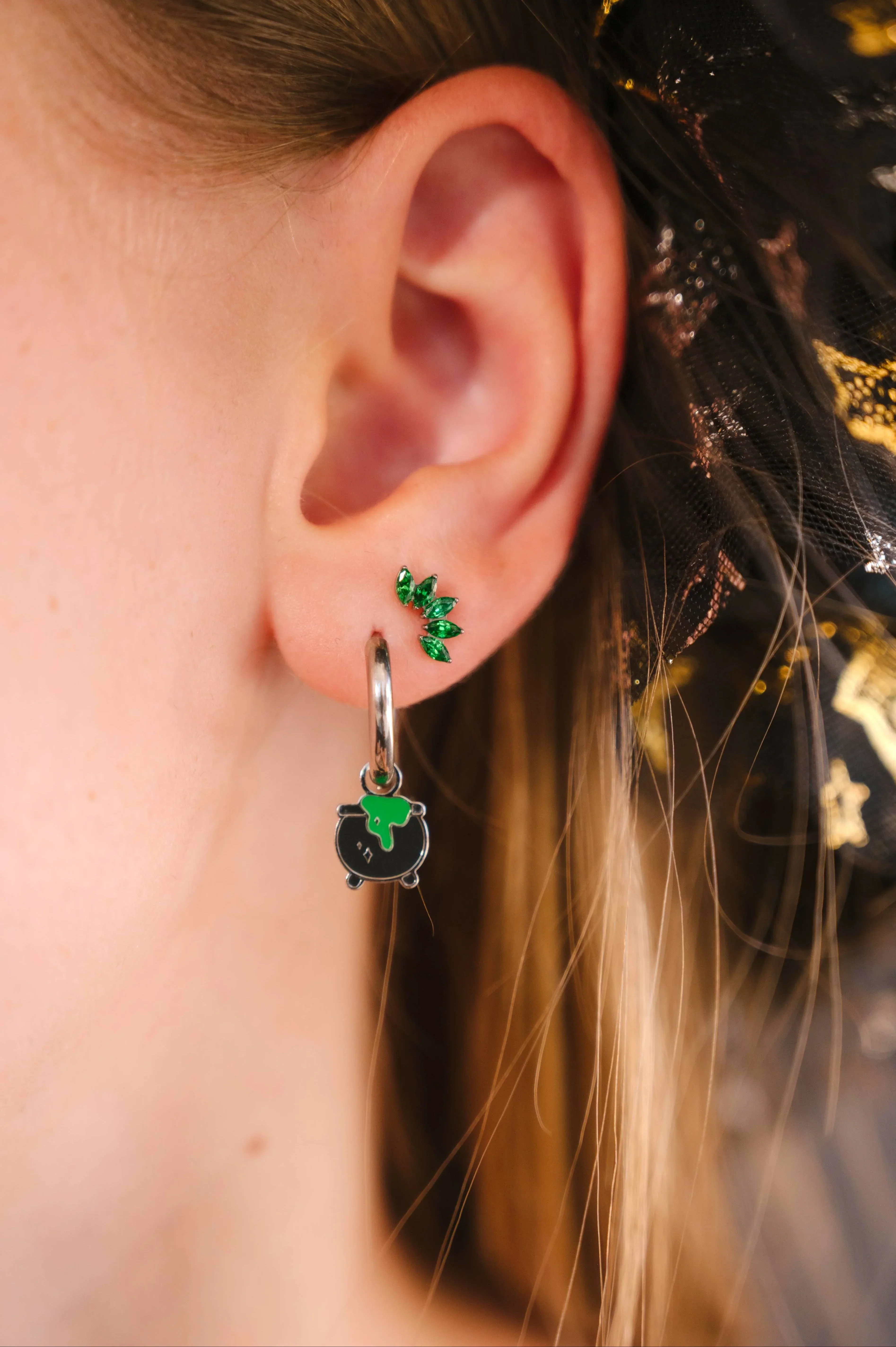 Cauldron Enamel Hoop Charm - Image 4