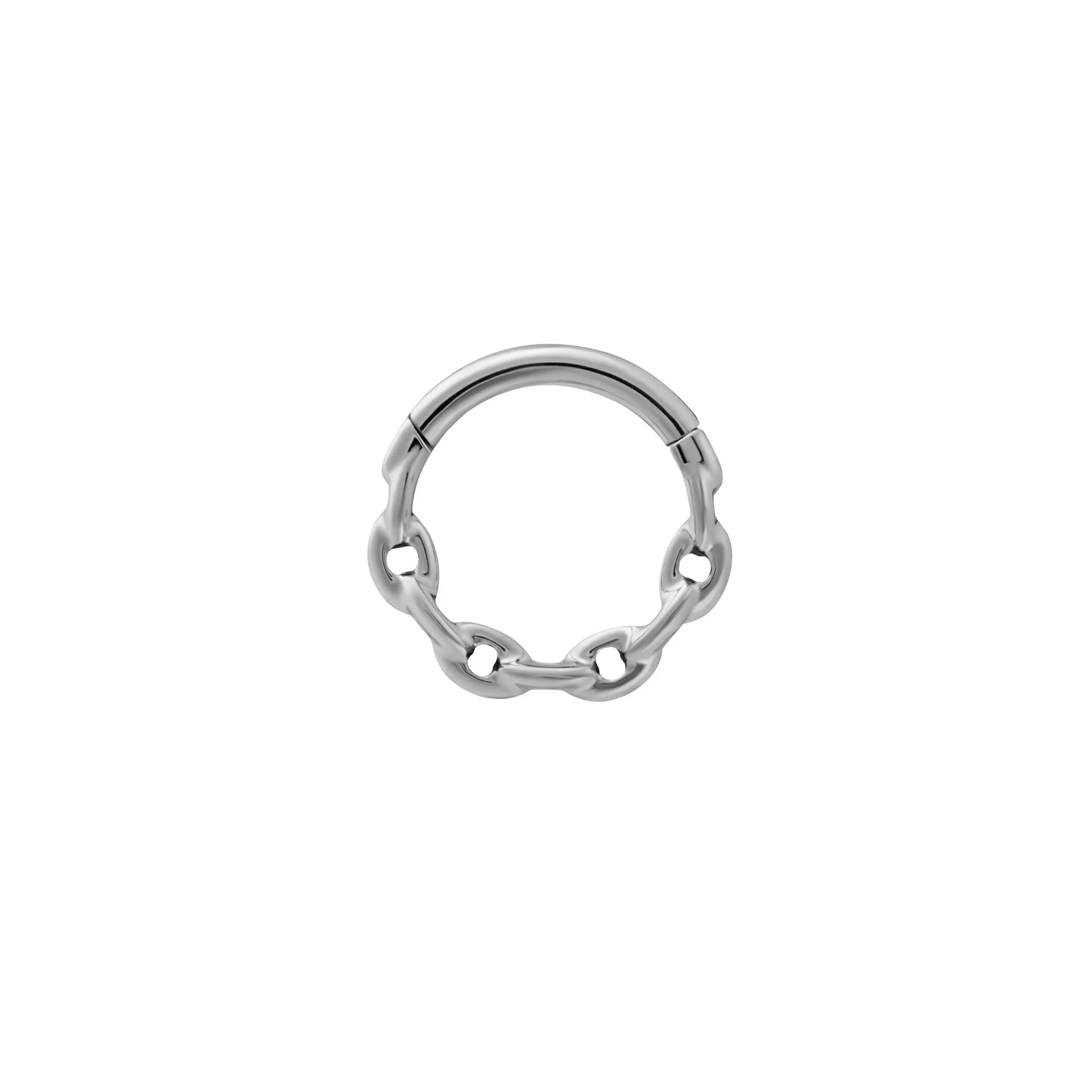 Chain-Link Daith Hoop - Image 4