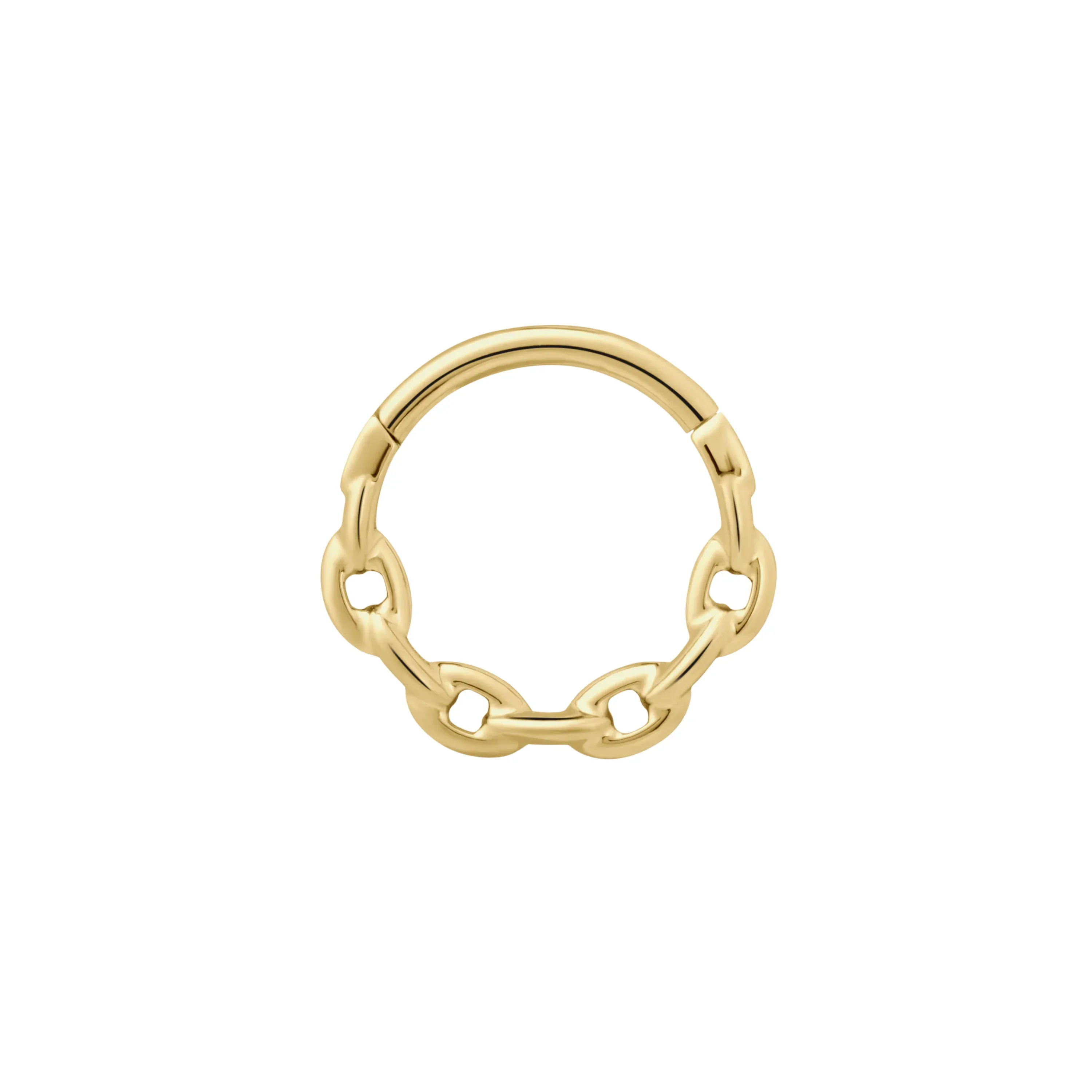 Chain-Link Daith Hoop - Image 5