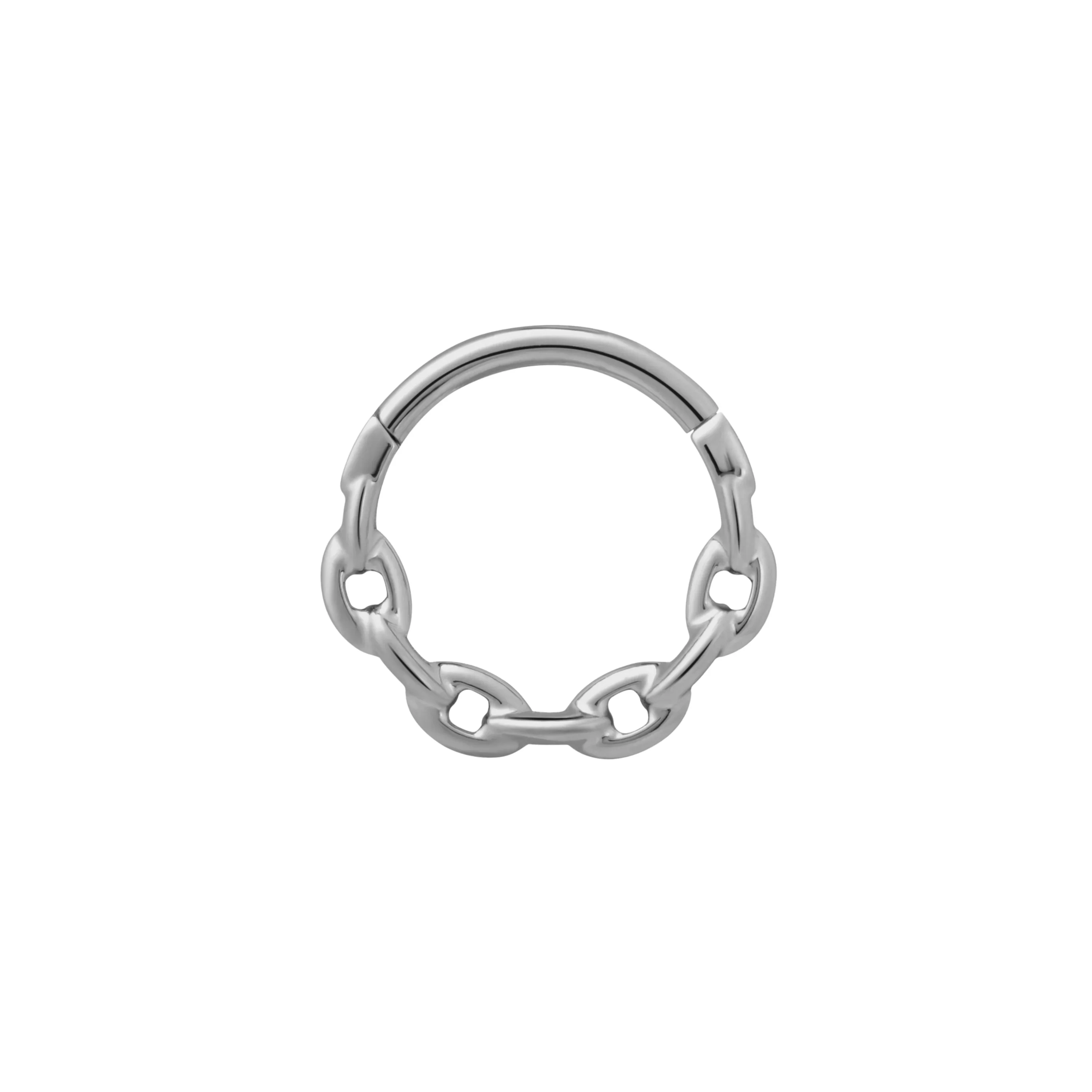 Chain-Link Daith Hoop - Image 6