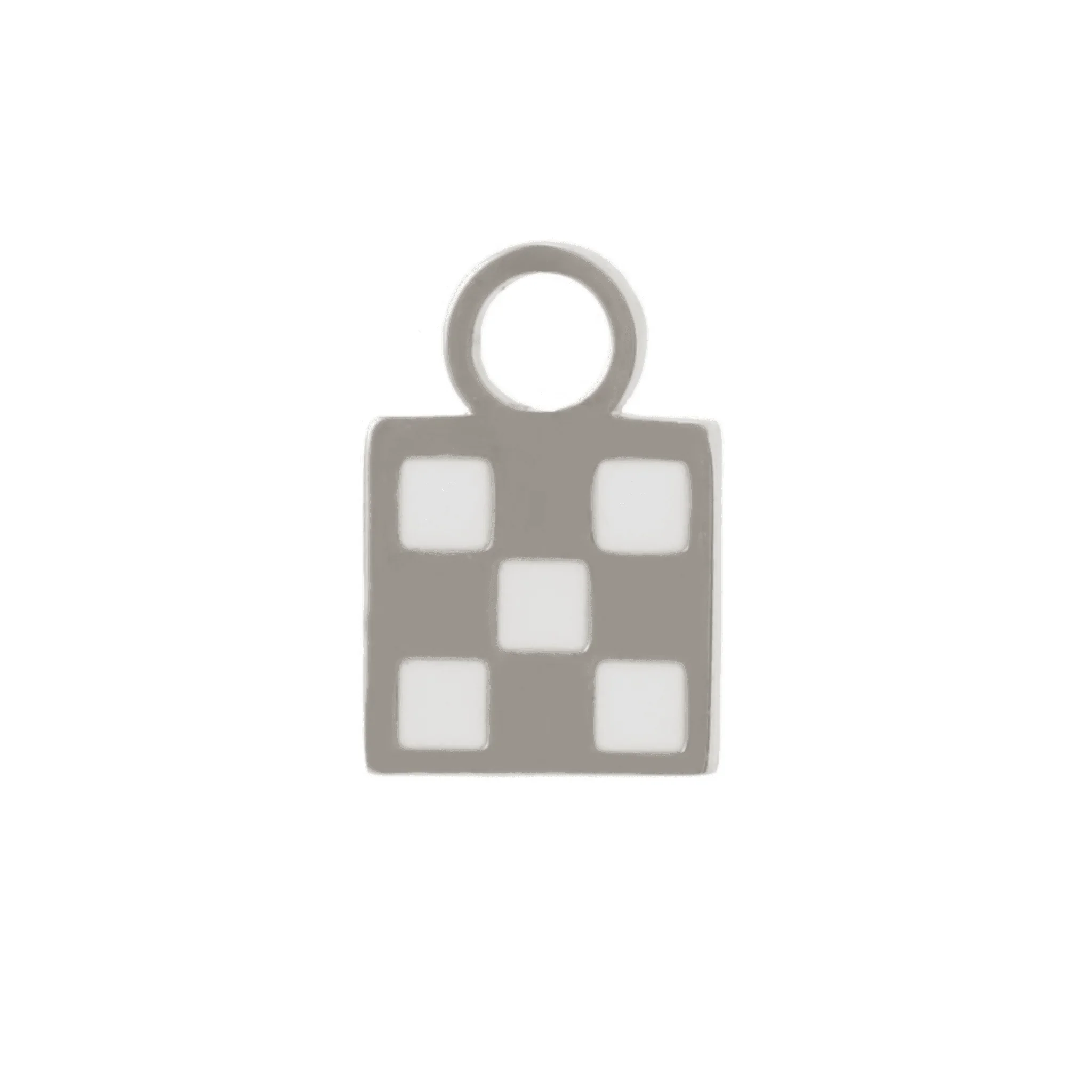 Checker Hoop Charm - Image 5