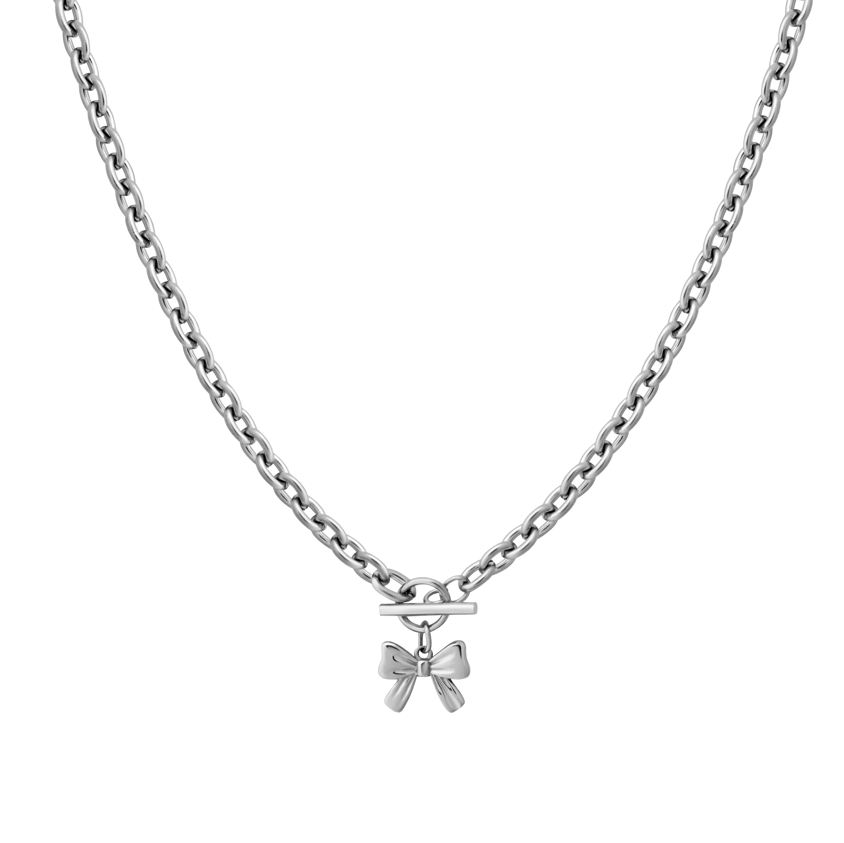 Chéri Bow Pendant Necklace - Image 9
