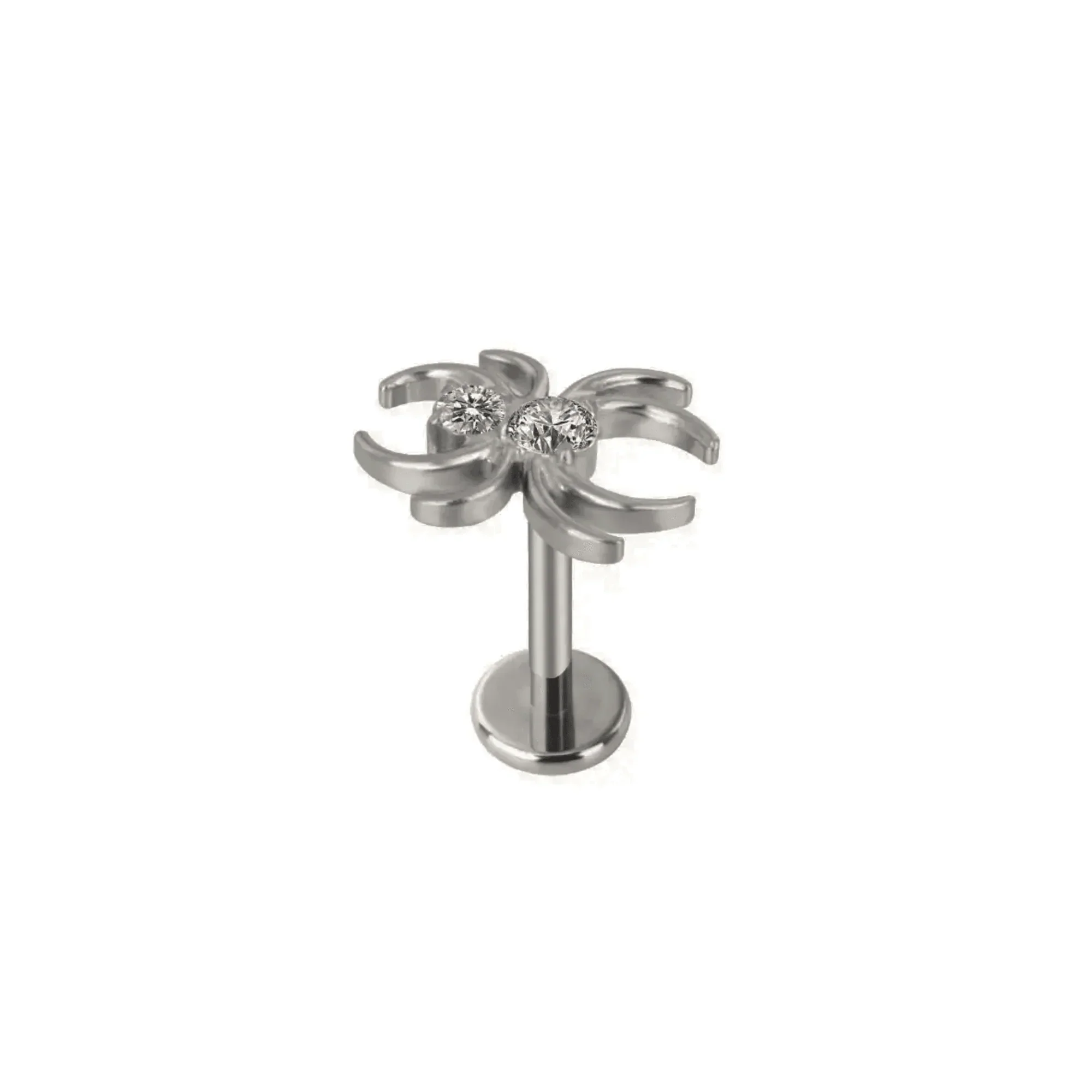 Clear Jewel Spider Flat Back Stud - Image 5