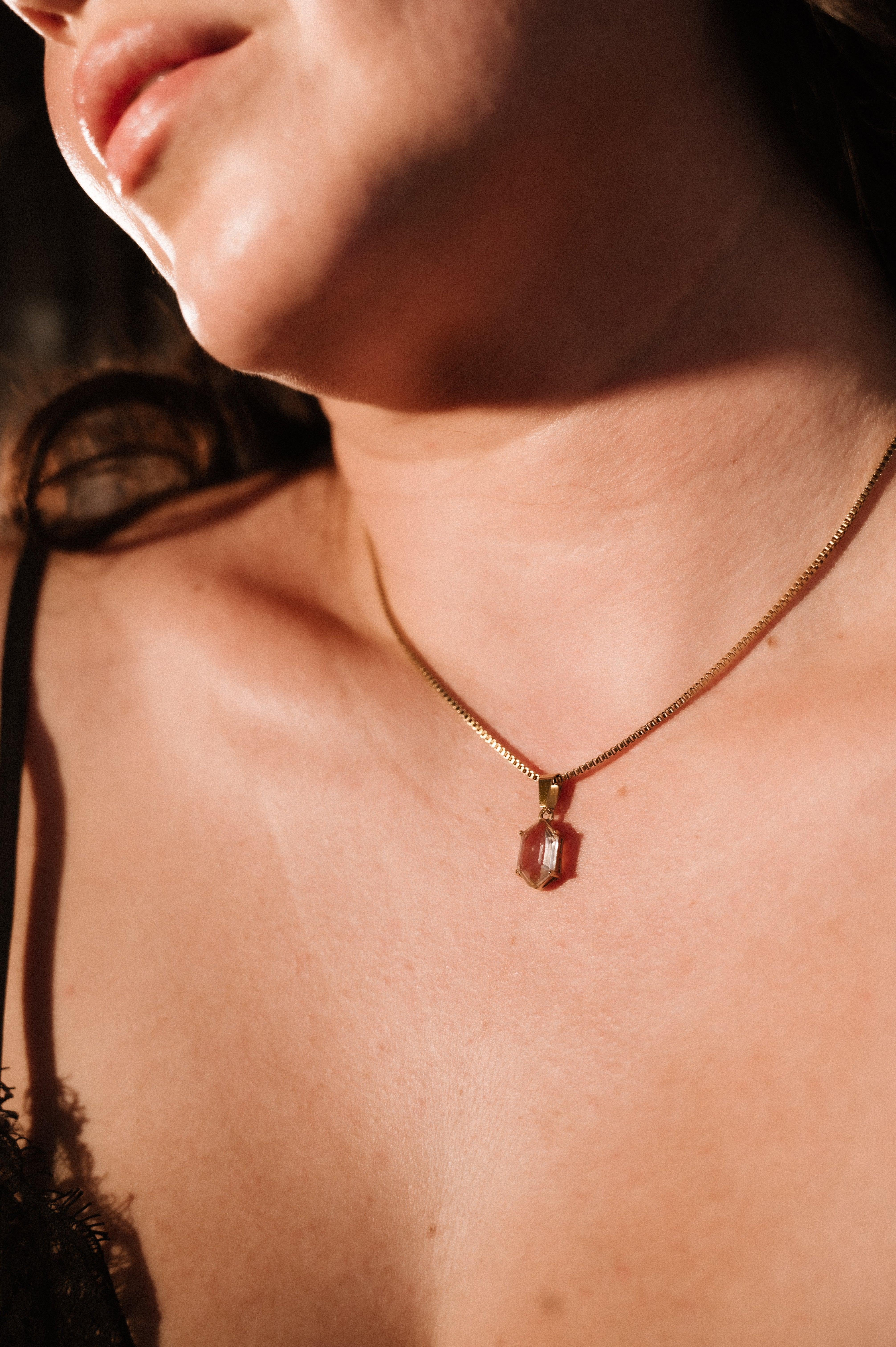 Clear Terrarium Necklace - Image 5