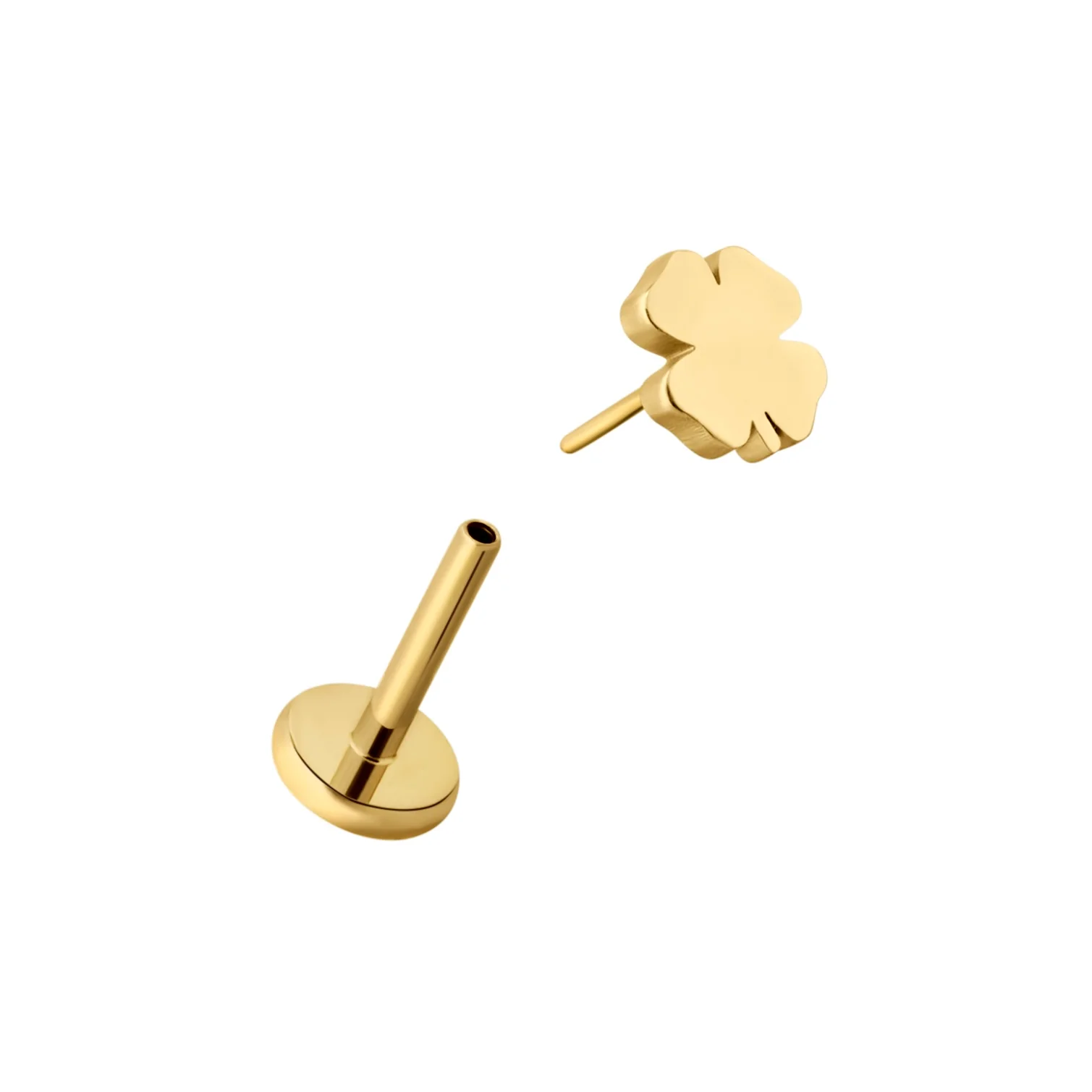 Clover Flat Back Stud - Image 5