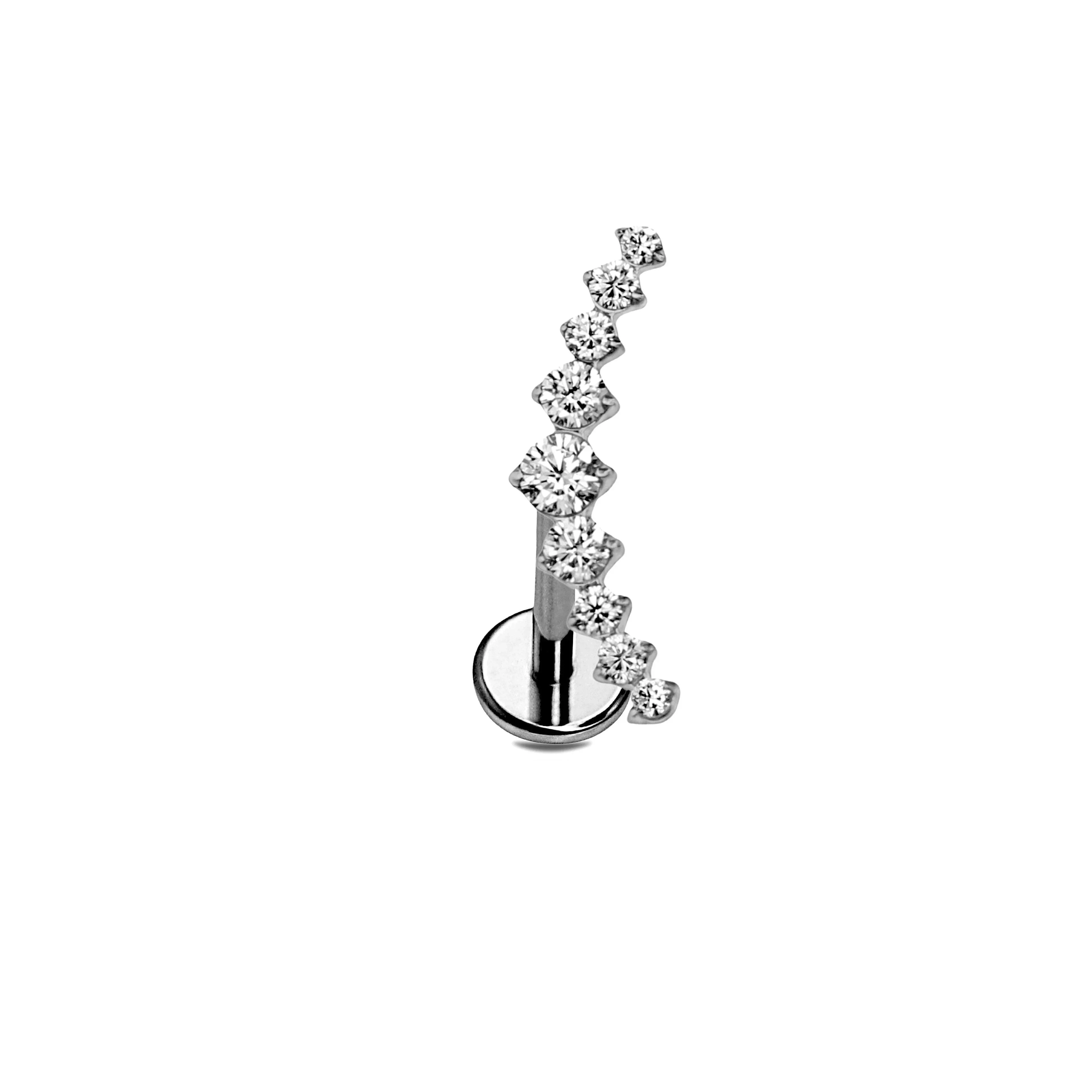 Crystal Ear Climber Flat Back Stud - Image 6