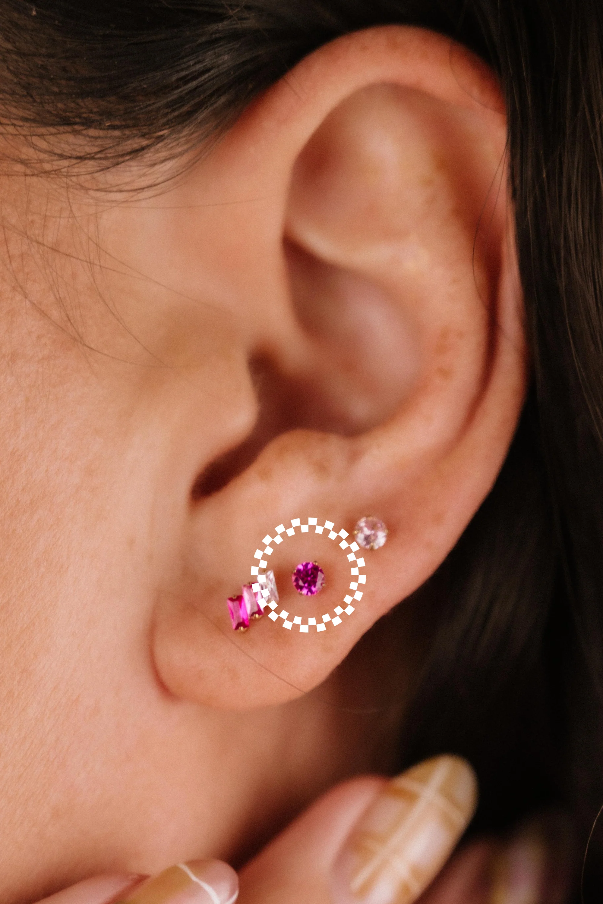 Daiquiri Flat Back Stud - Image 2