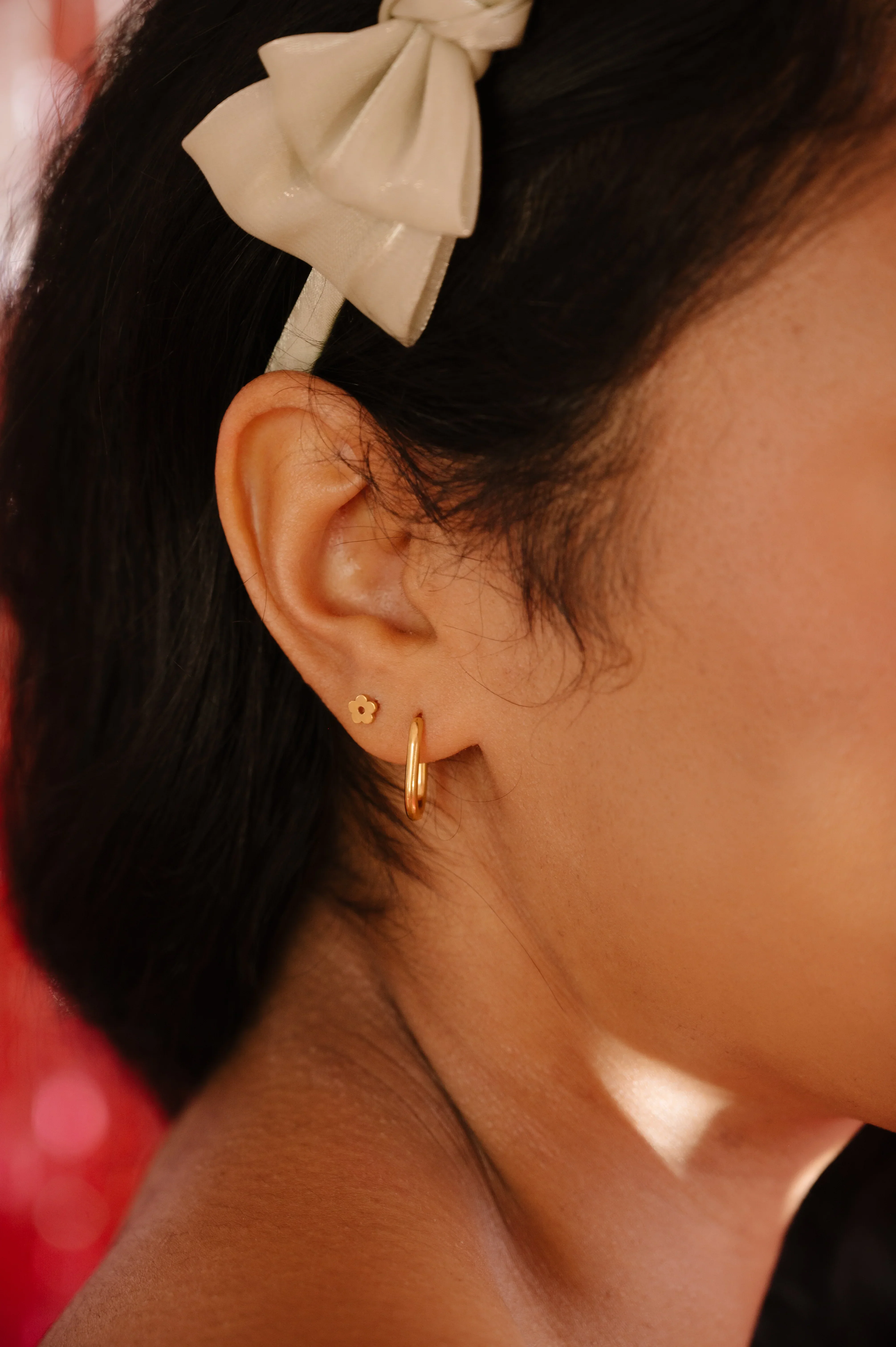 Daisy Flat Back Stud - Image 3