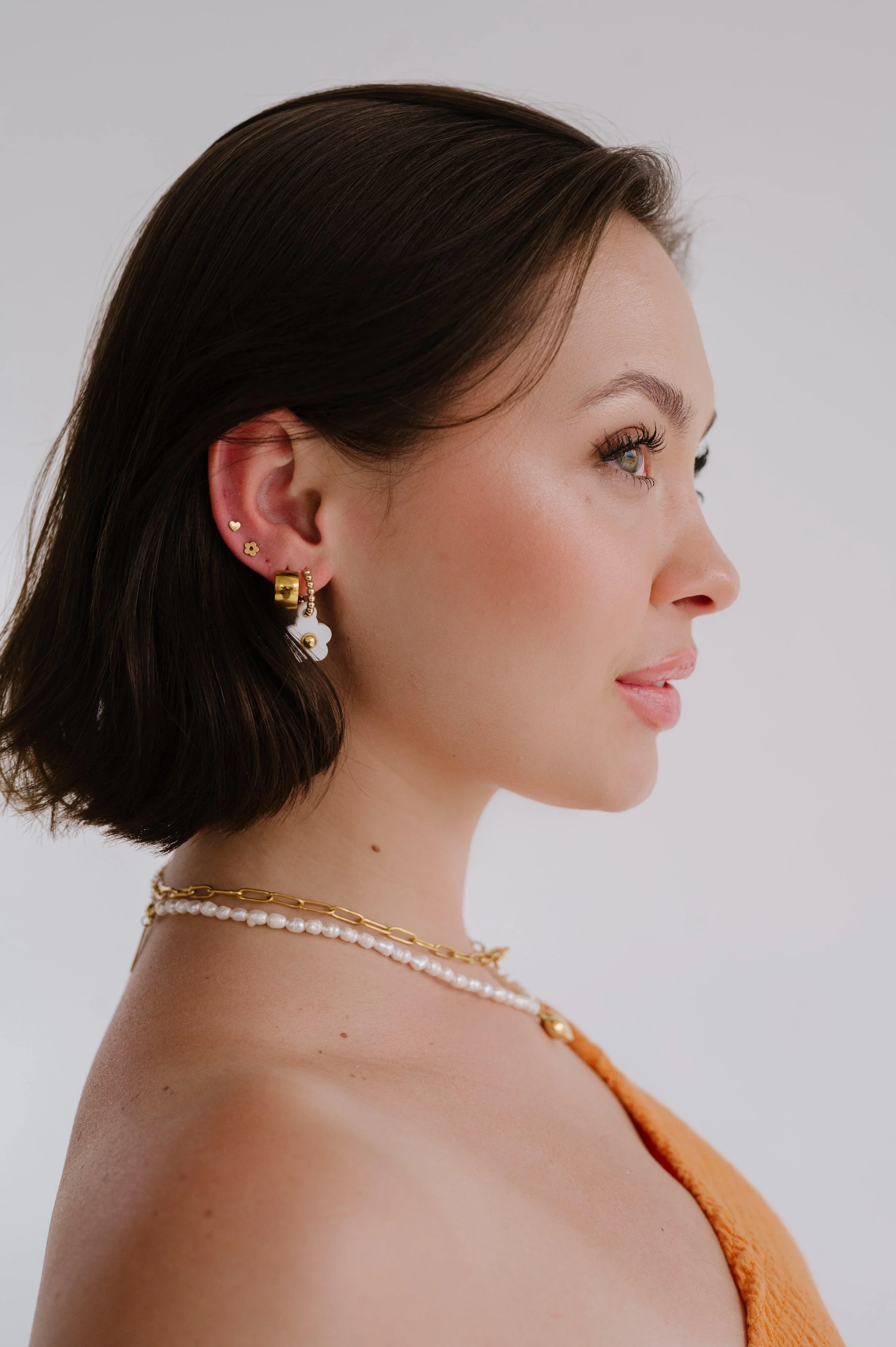 Daisy Flat Back Stud - Image 4