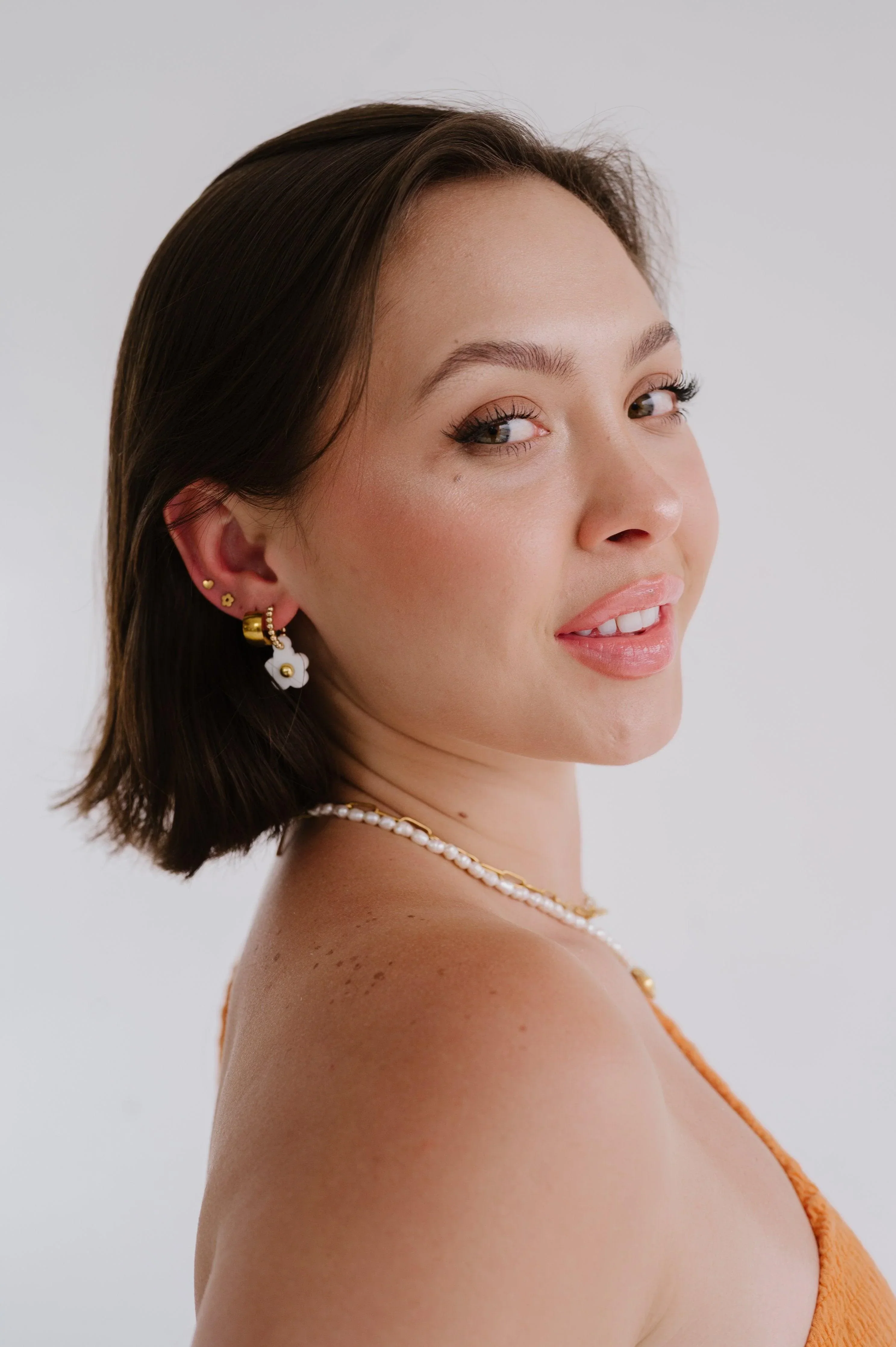 Daisy Flat Back Stud - Image 5
