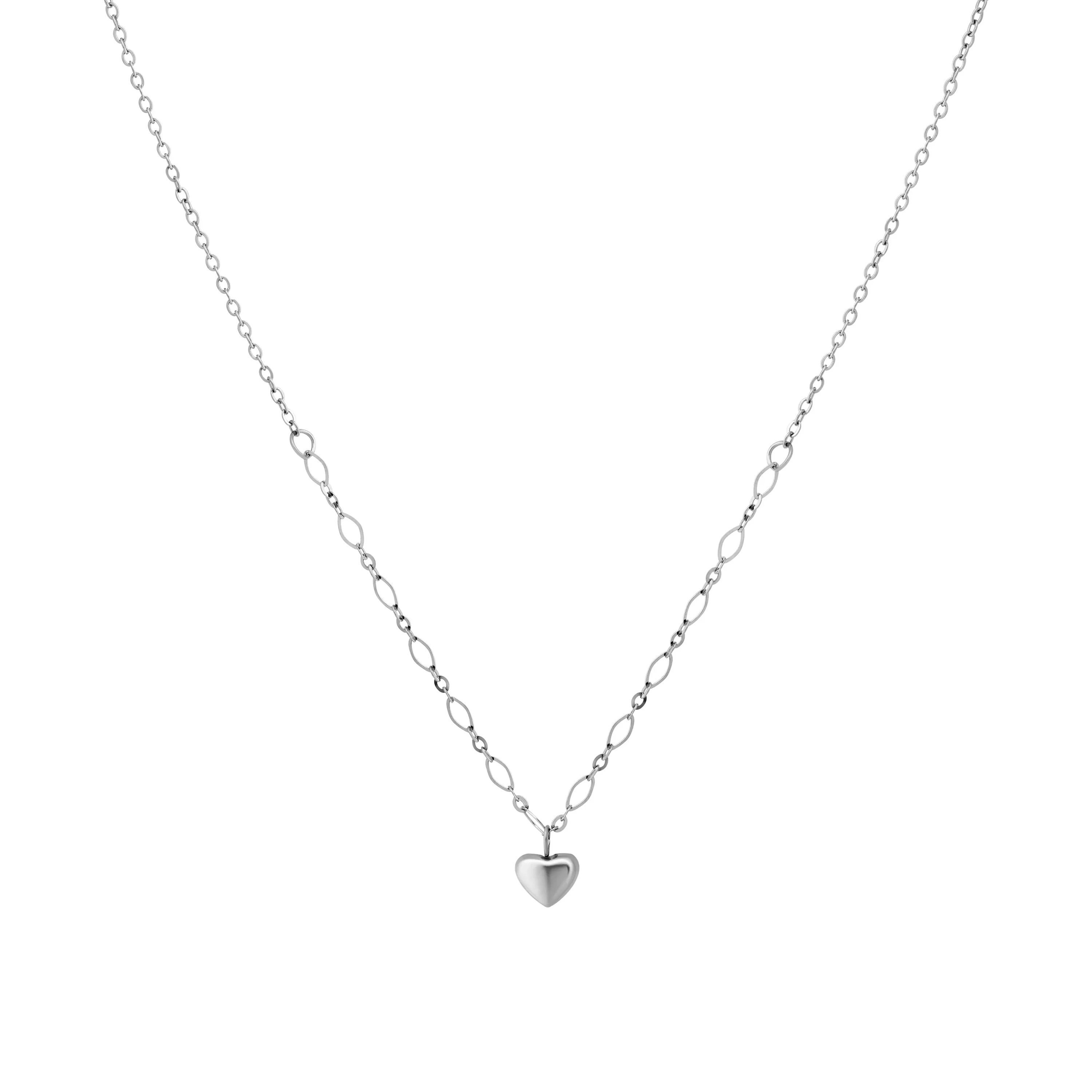 Demure Heart Necklace - Image 4