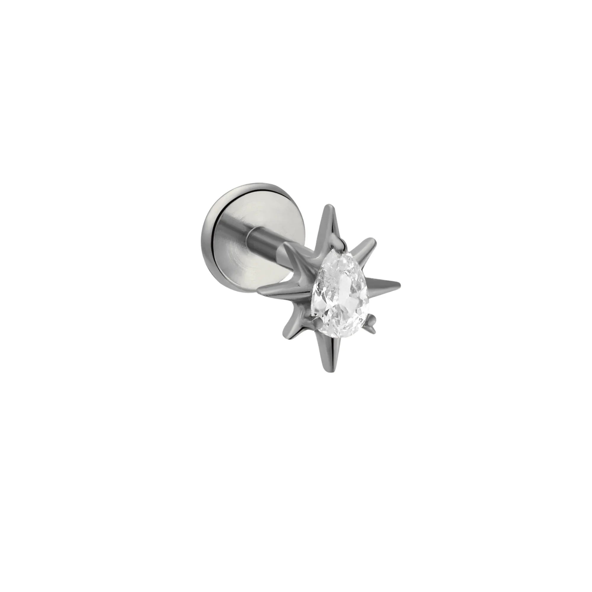 Dewdrop Flat Back Stud - Image 6