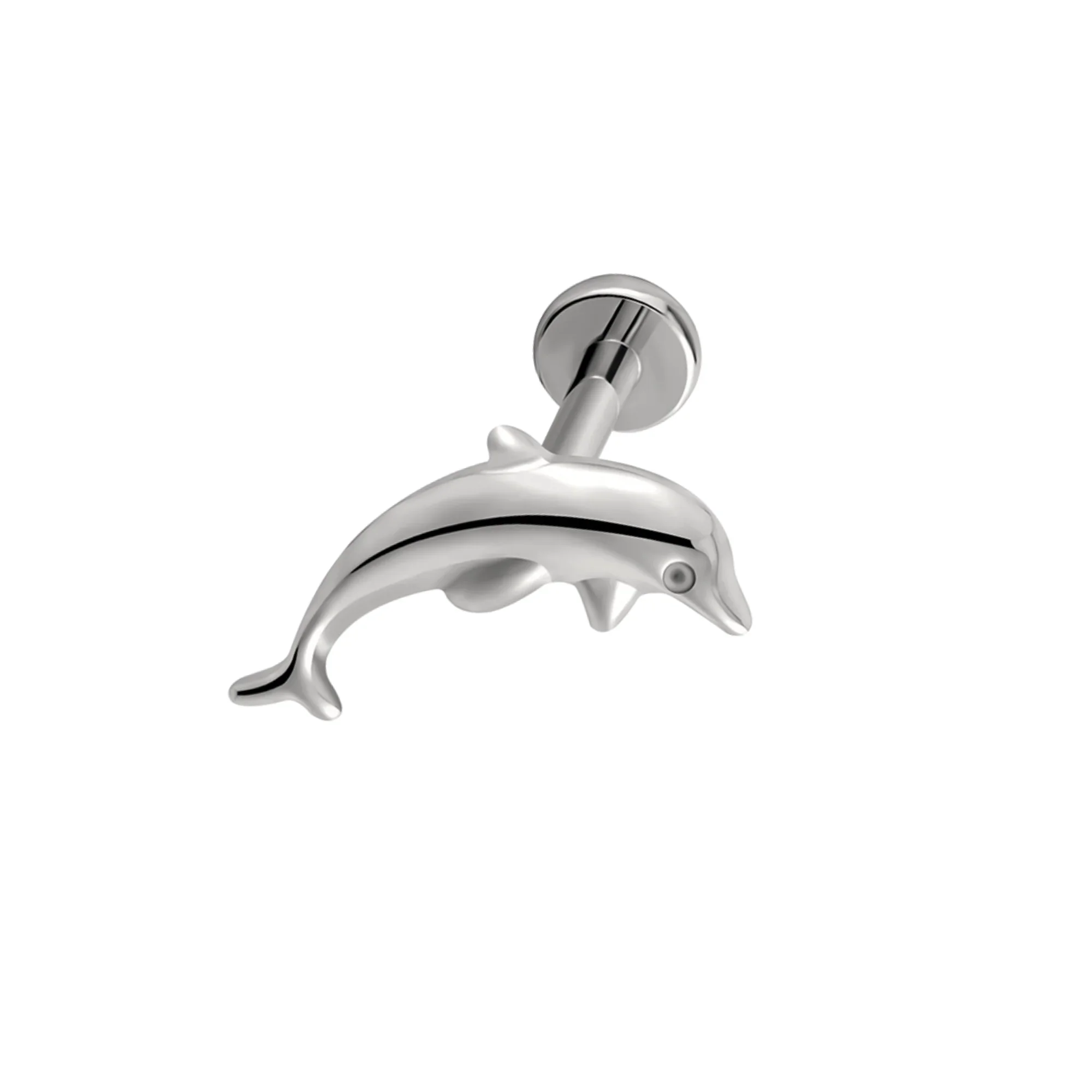 Dolphin Flat Back Stud - Image 6