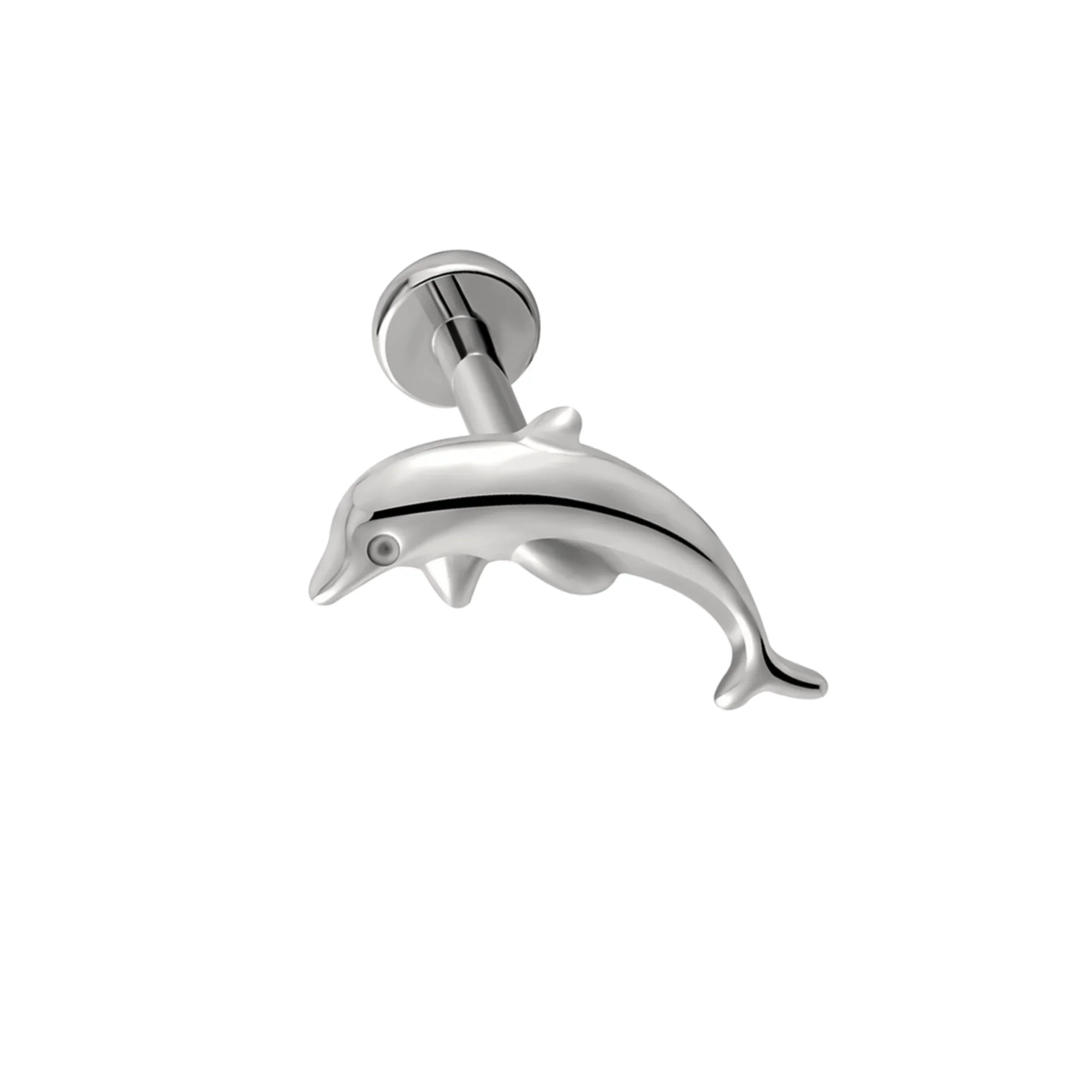 Dolphin Flat Back Stud - Image 7