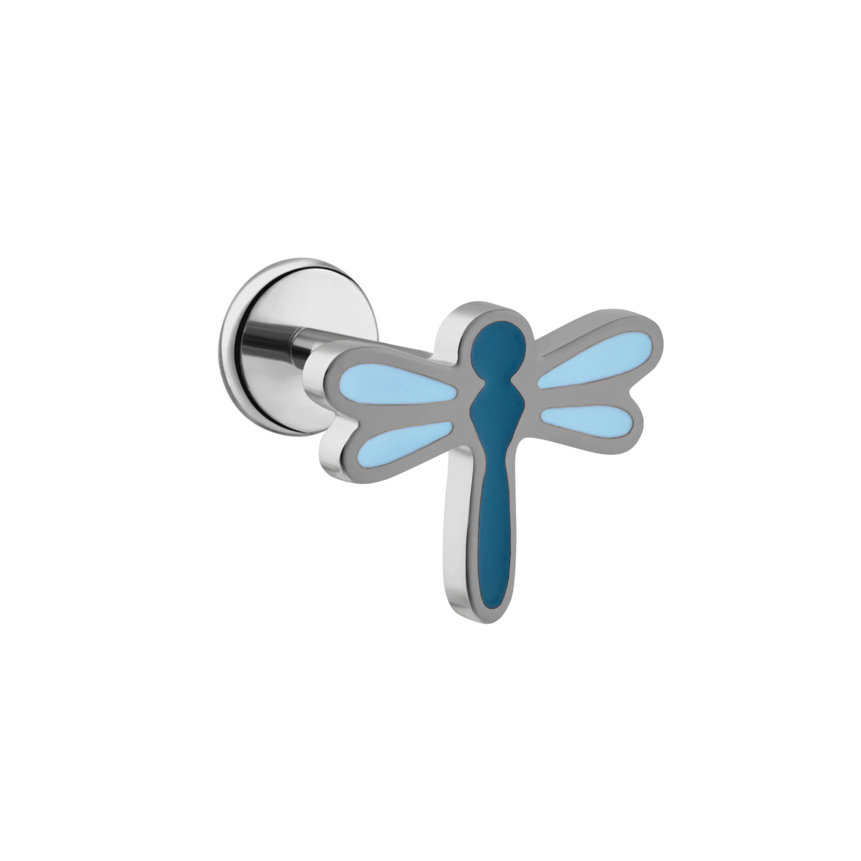 Dragonfly Enamel Flat Back Stud - Image 7