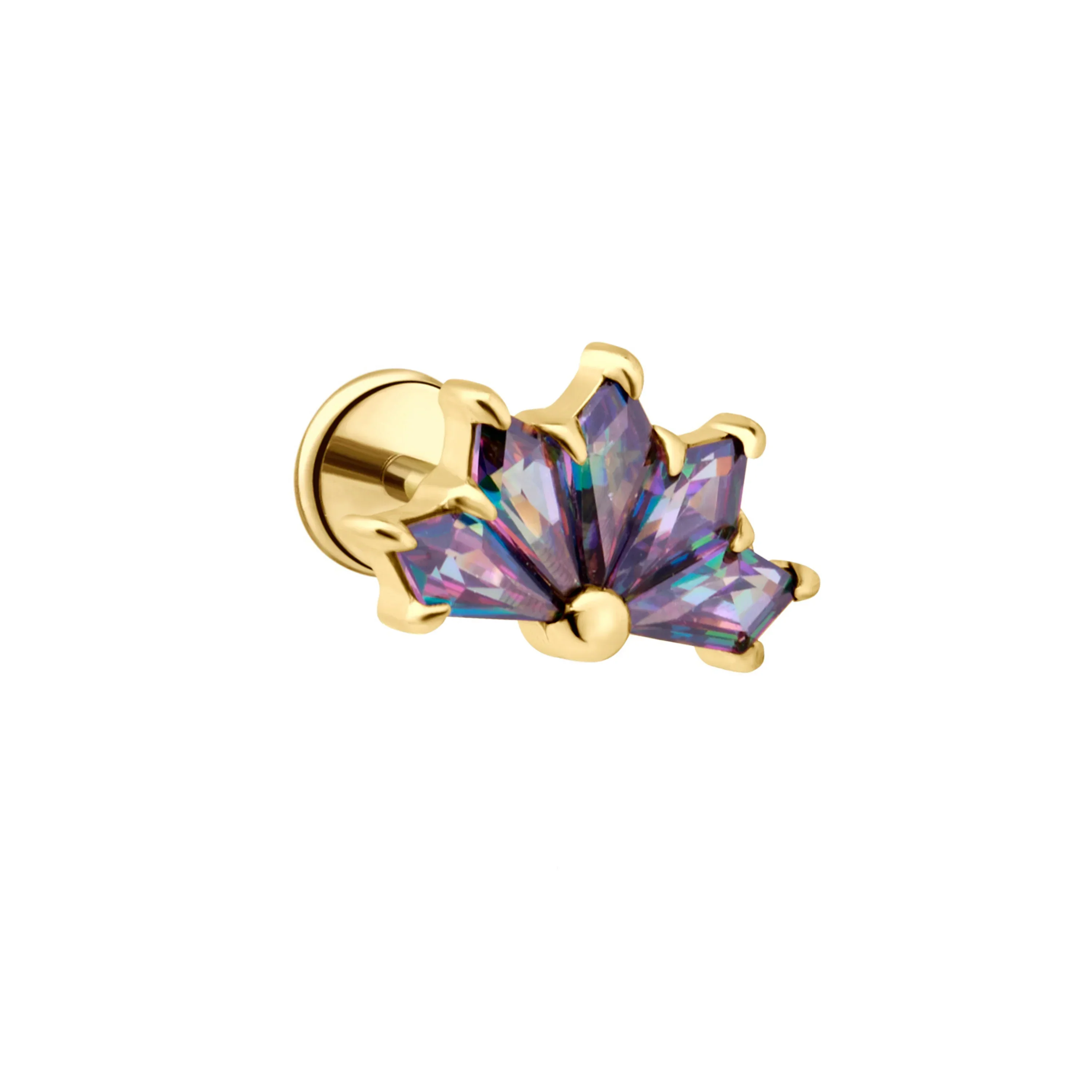 Enid's Window Flat Back Stud