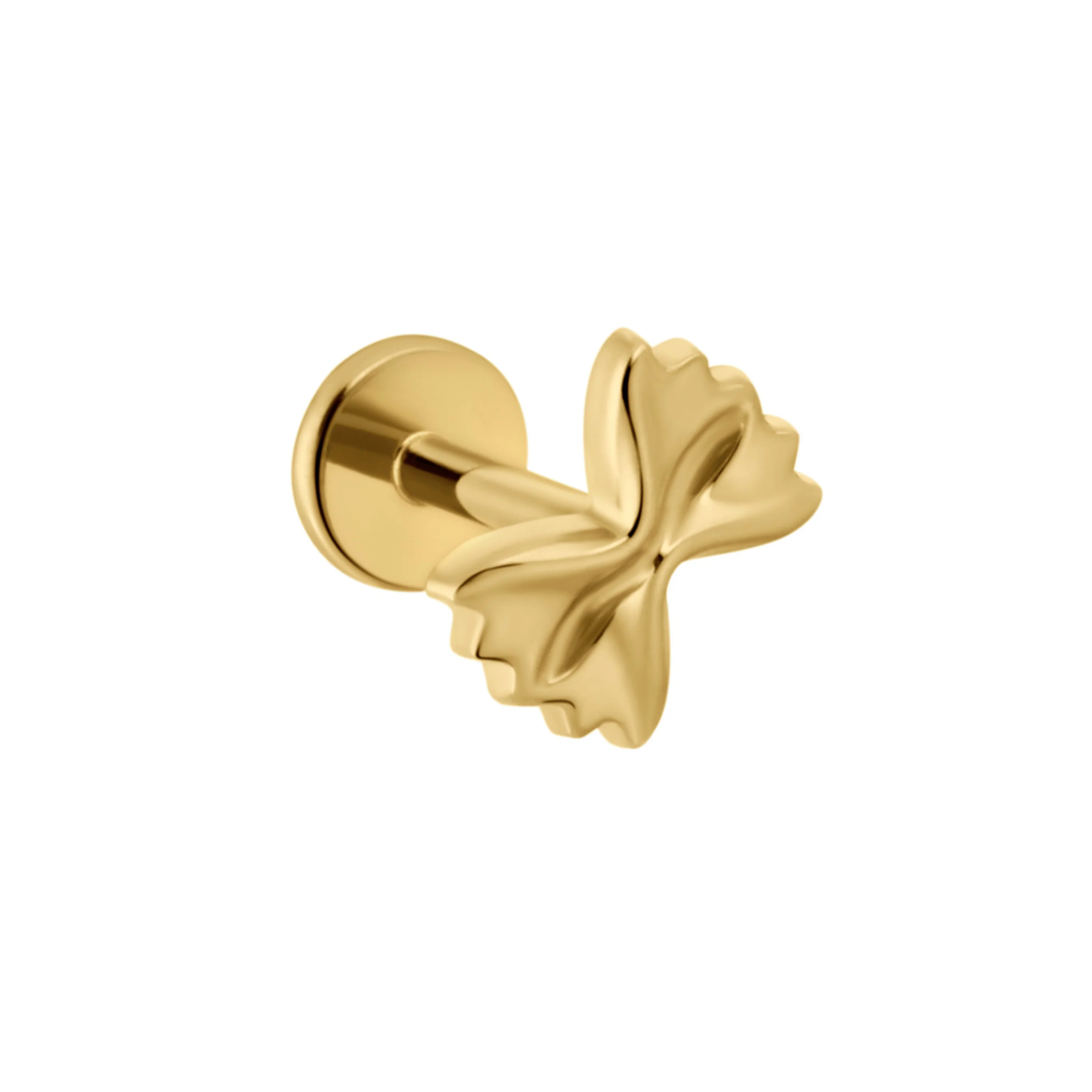 Farfalle Pasta Flat Back Stud