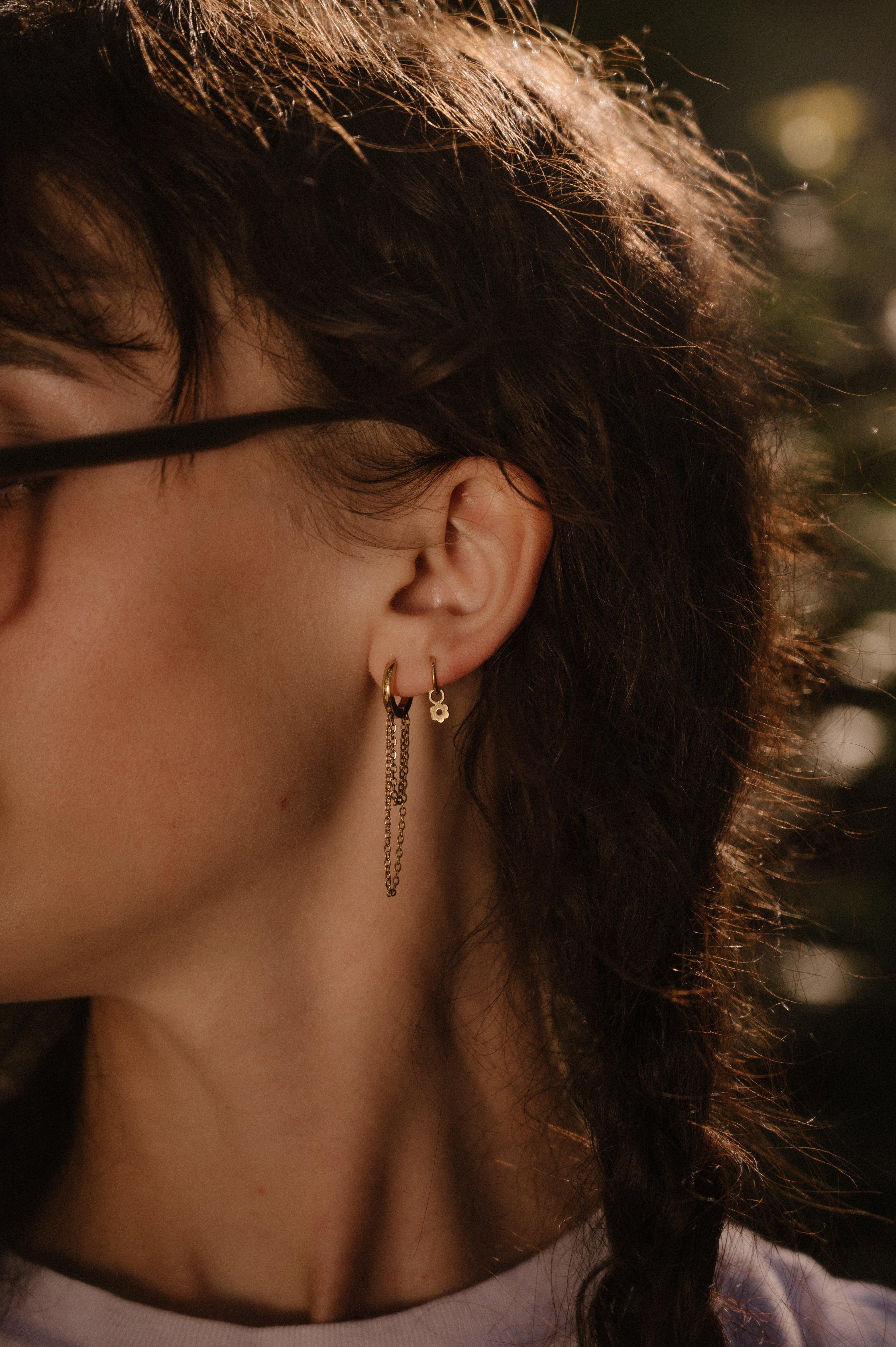 Fit Check Chain Hoops - Image 2