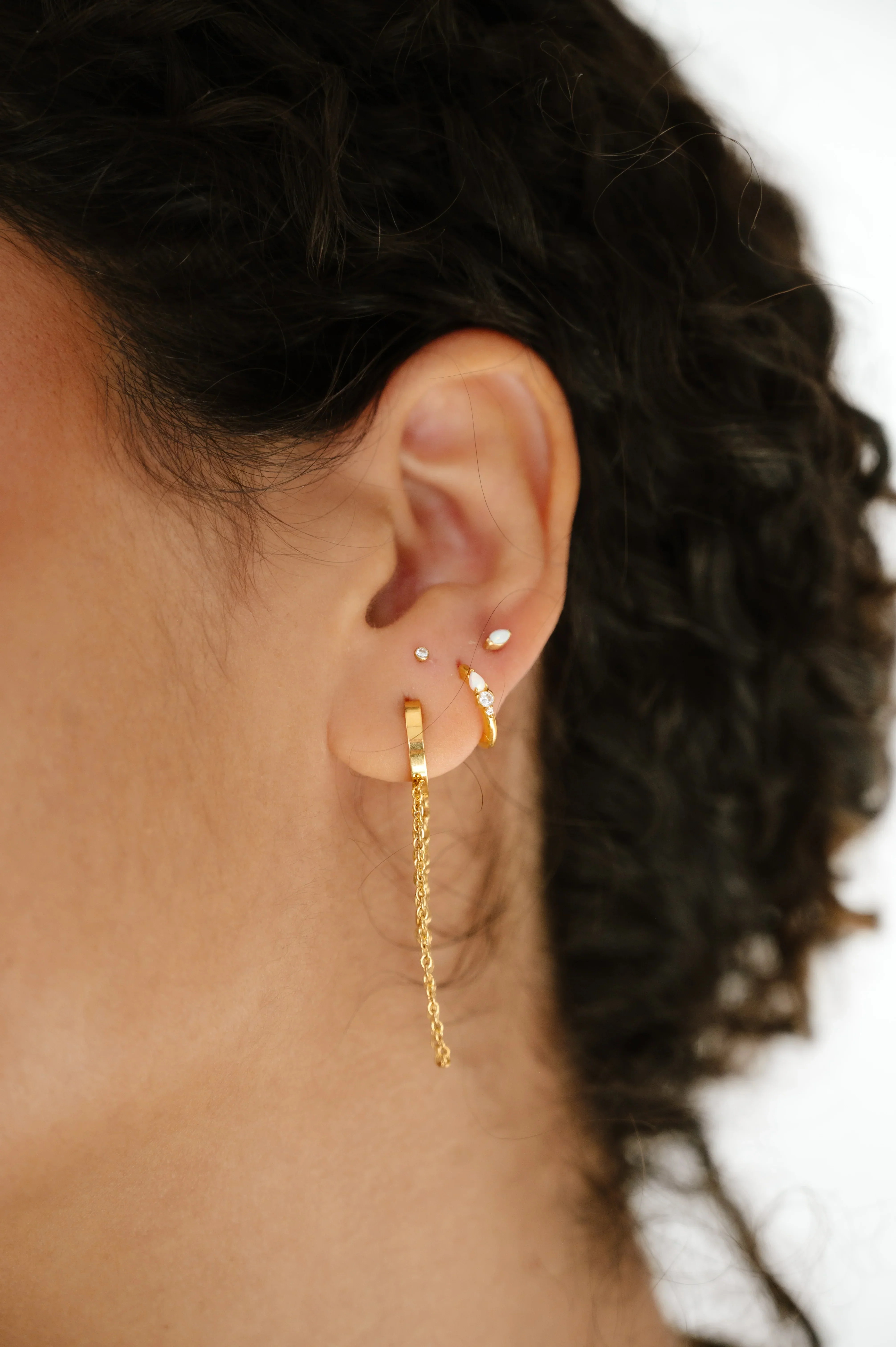 Fit Check Chain Hoops - Image 4