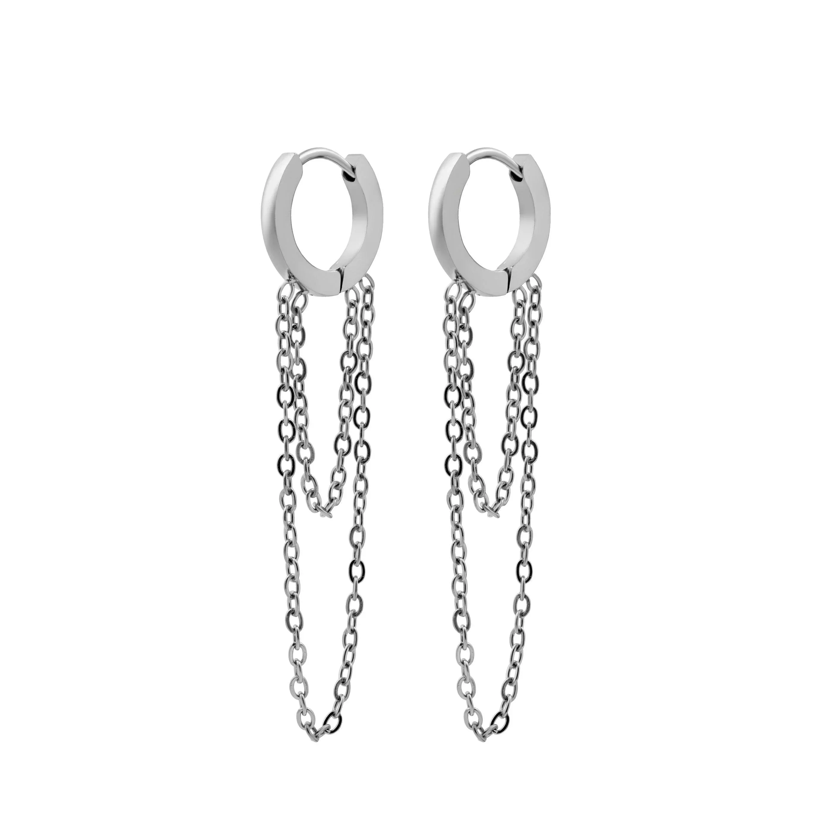 Fit Check Chain Hoops - Image 5