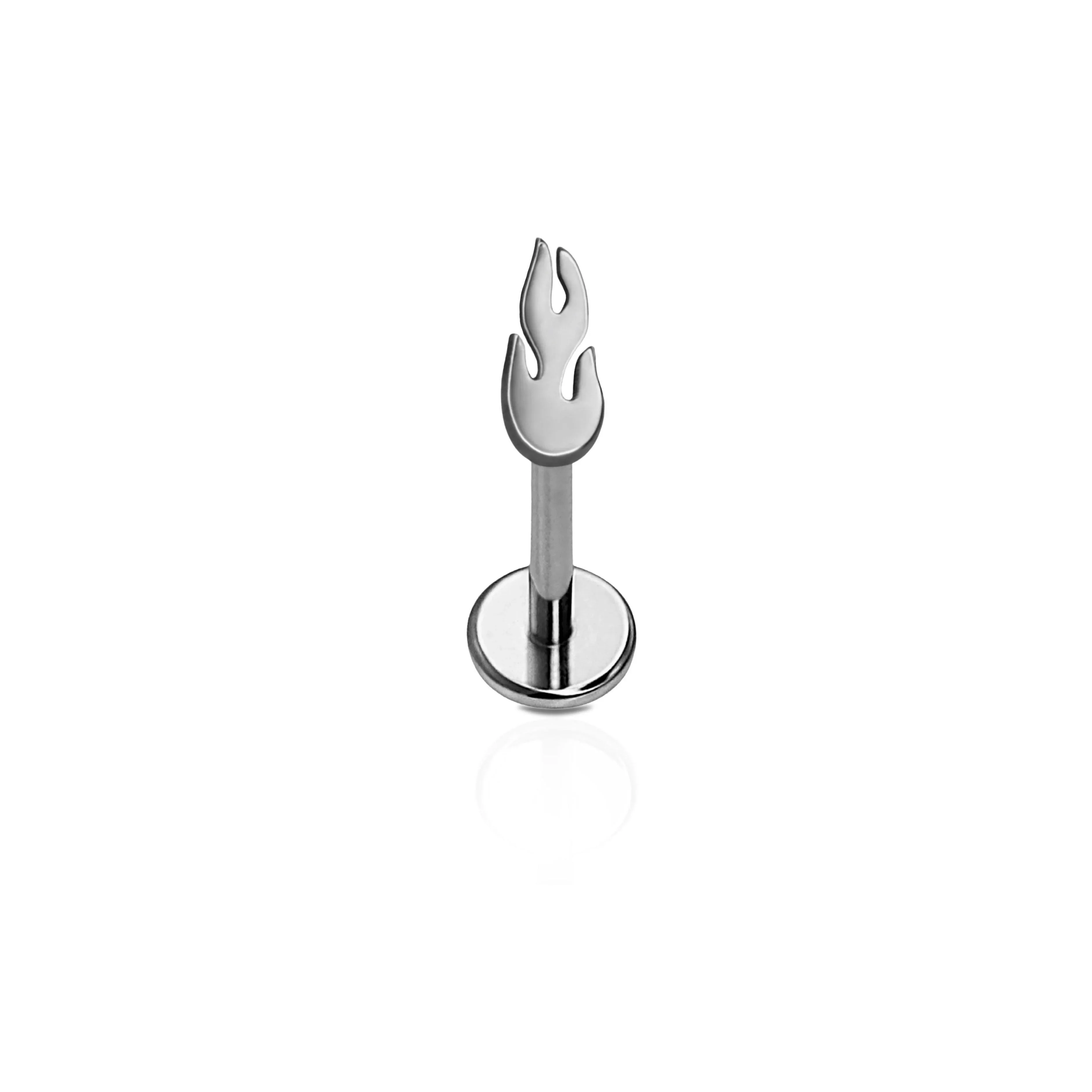 Flame Flat Back Stud - Image 11
