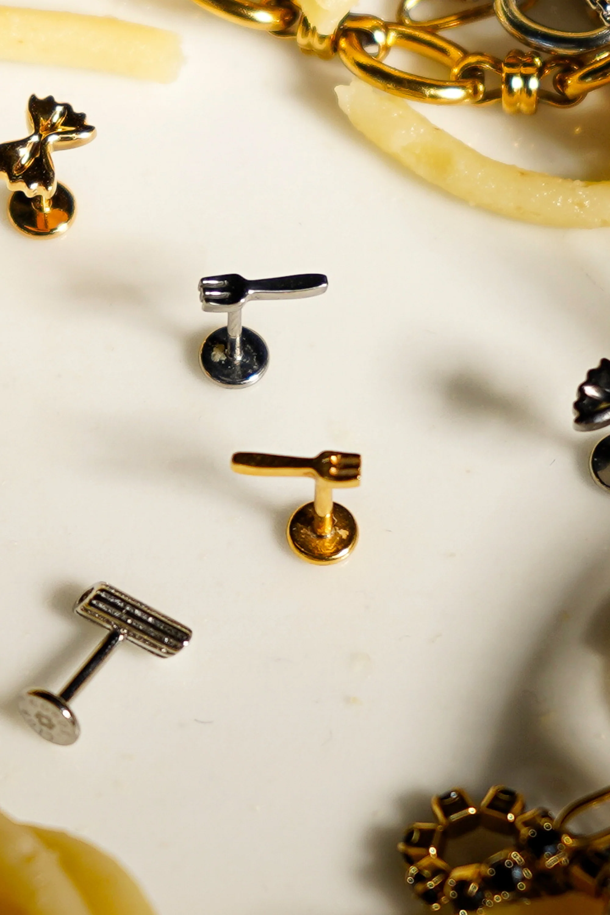 Fork Flat Back Stud - Image 5