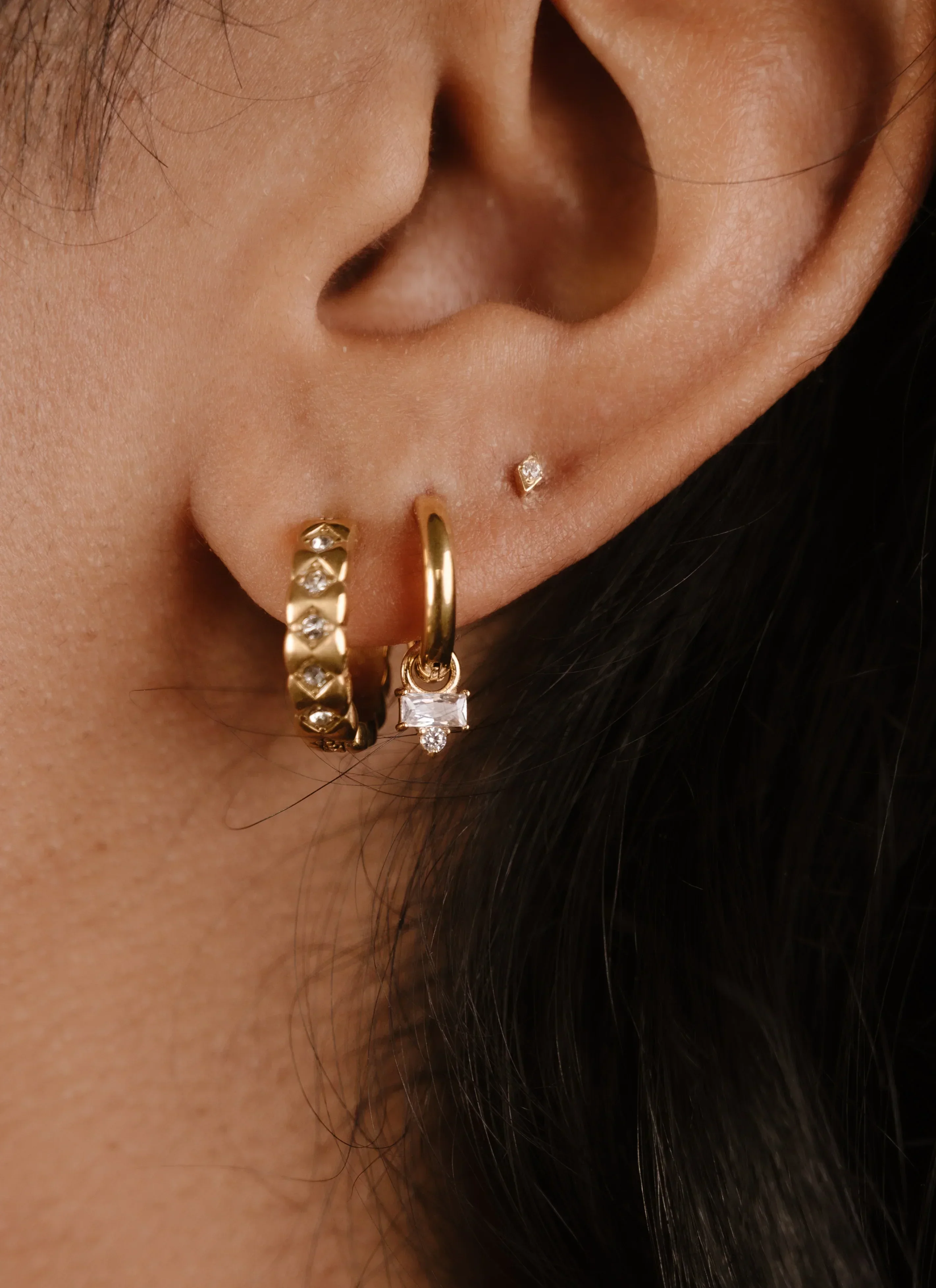 Fractal Micro Flat Back Stud - Image 2