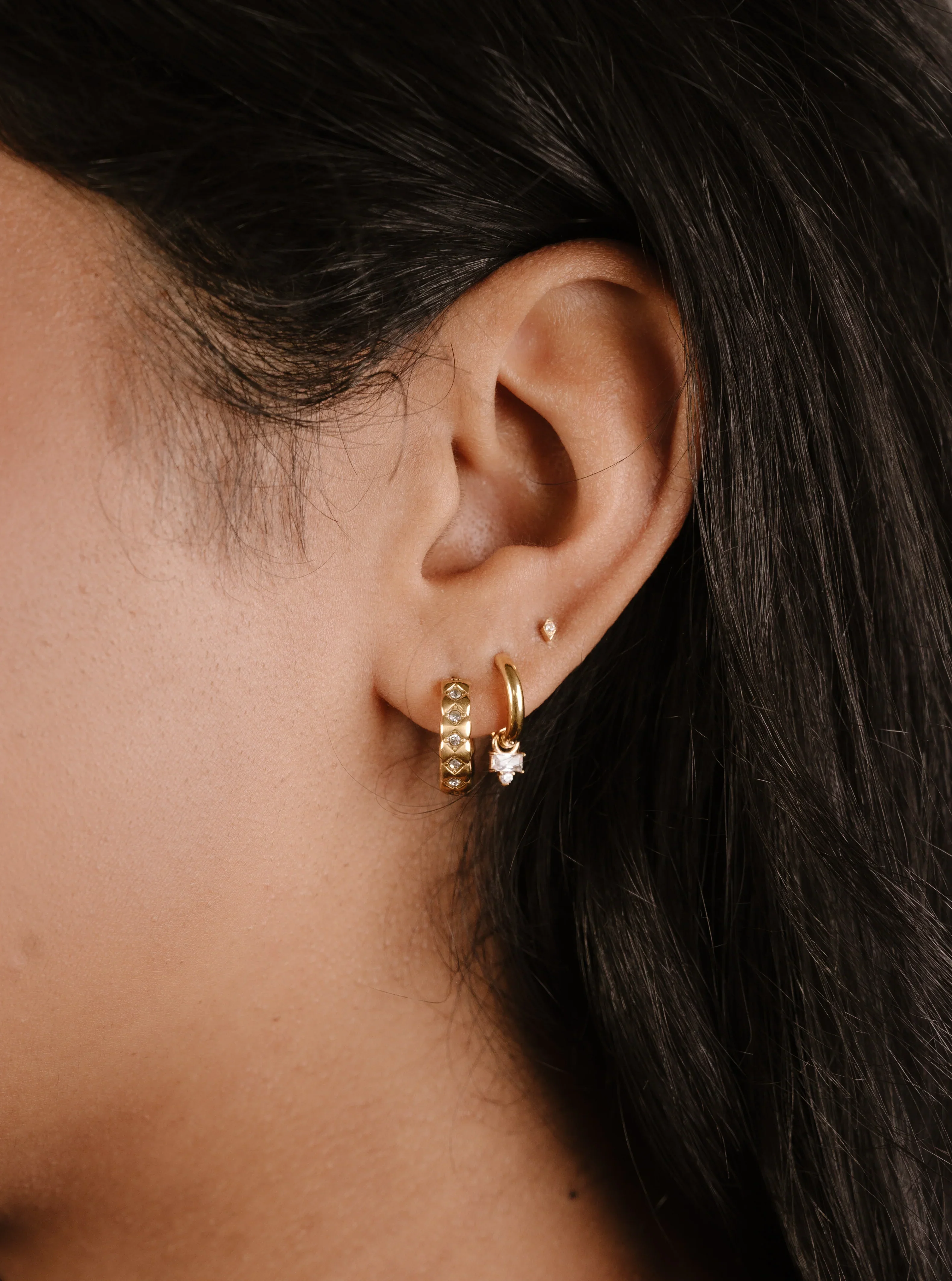 Fractal Micro Flat Back Stud - Image 3