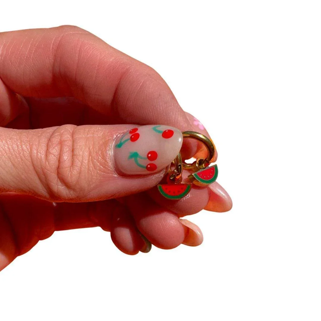 Fruit Charm Hoops - Image 7