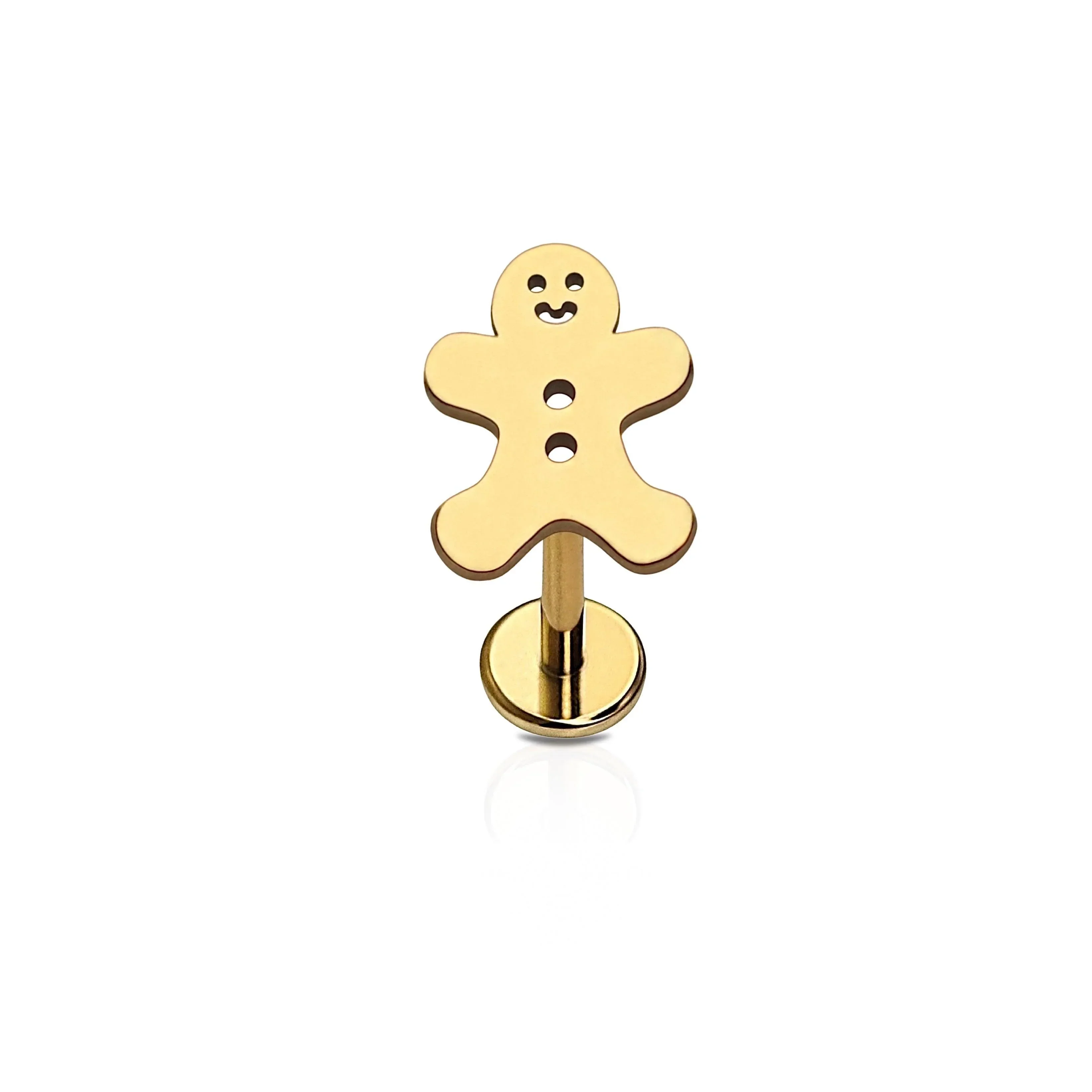 Gingerbread Flat Back Stud - Image 6