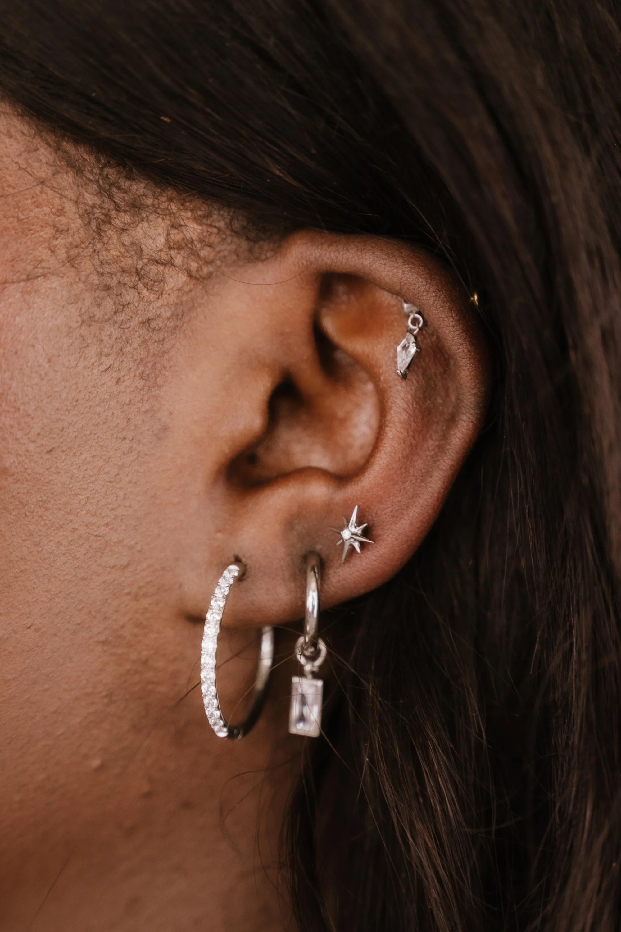 Glacé Flat Back Stud - Image 4