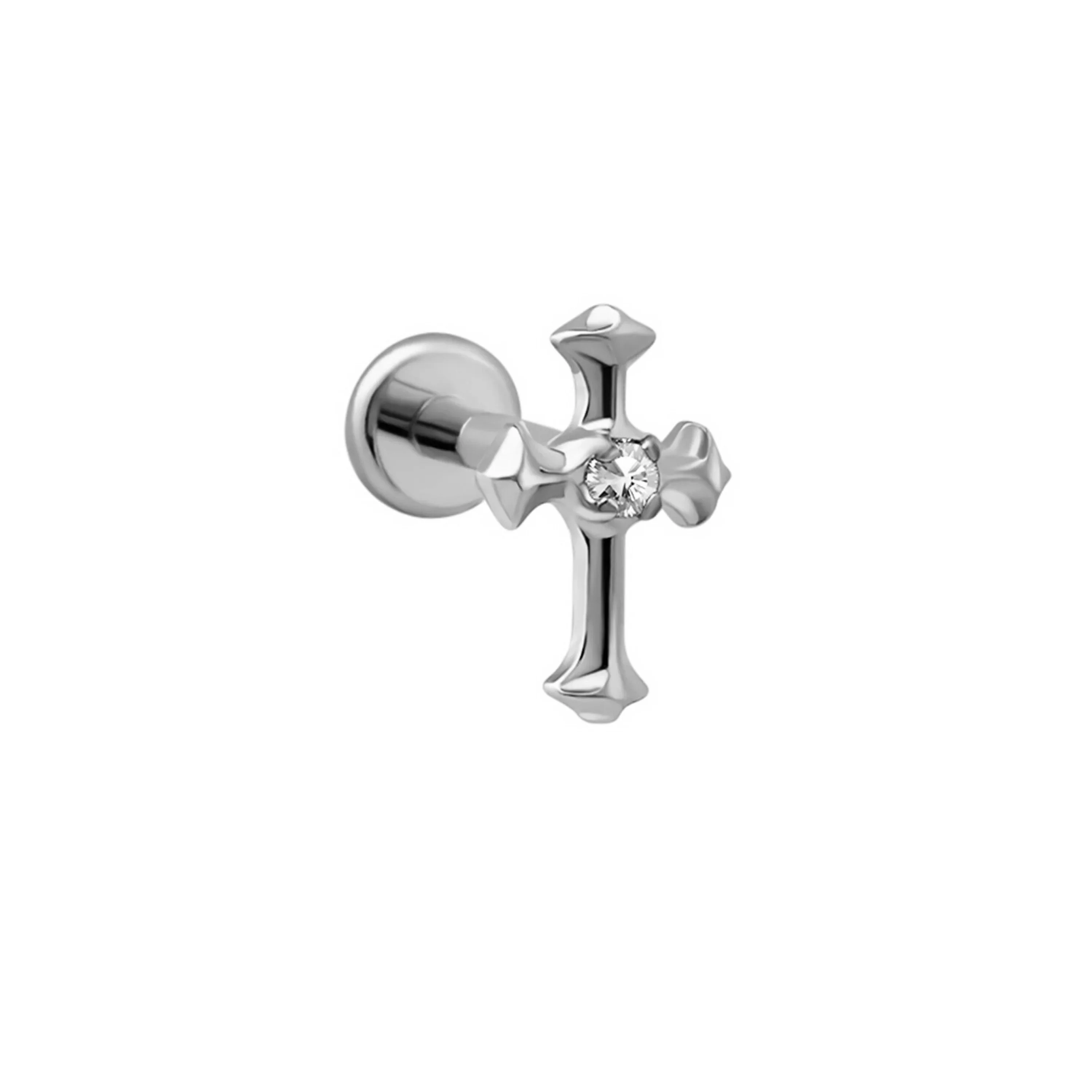 Gothic Cross Flat Back Stud - Image 10