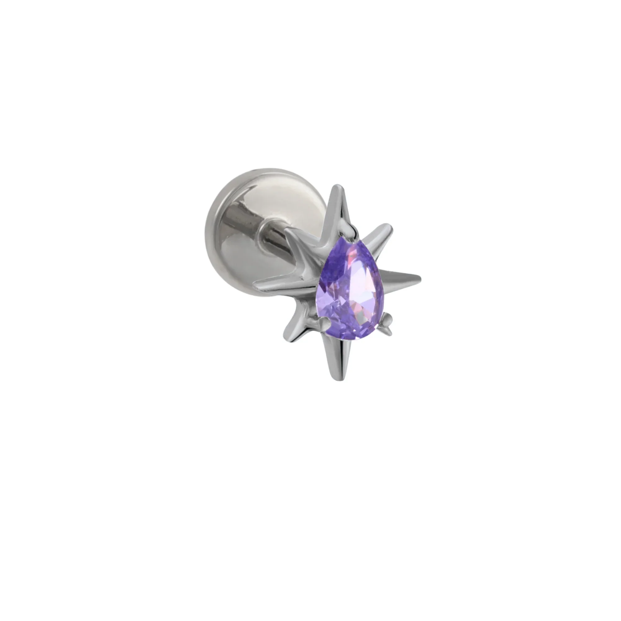 Grape Soda Drop Flat Back Stud - Image 5