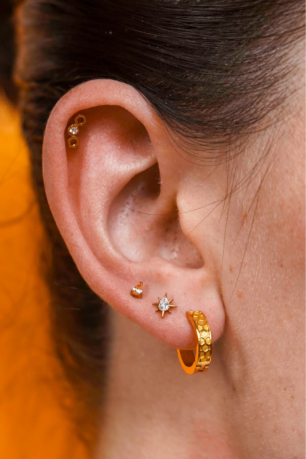 Honeycomb Flat Back Stud - Image 4
